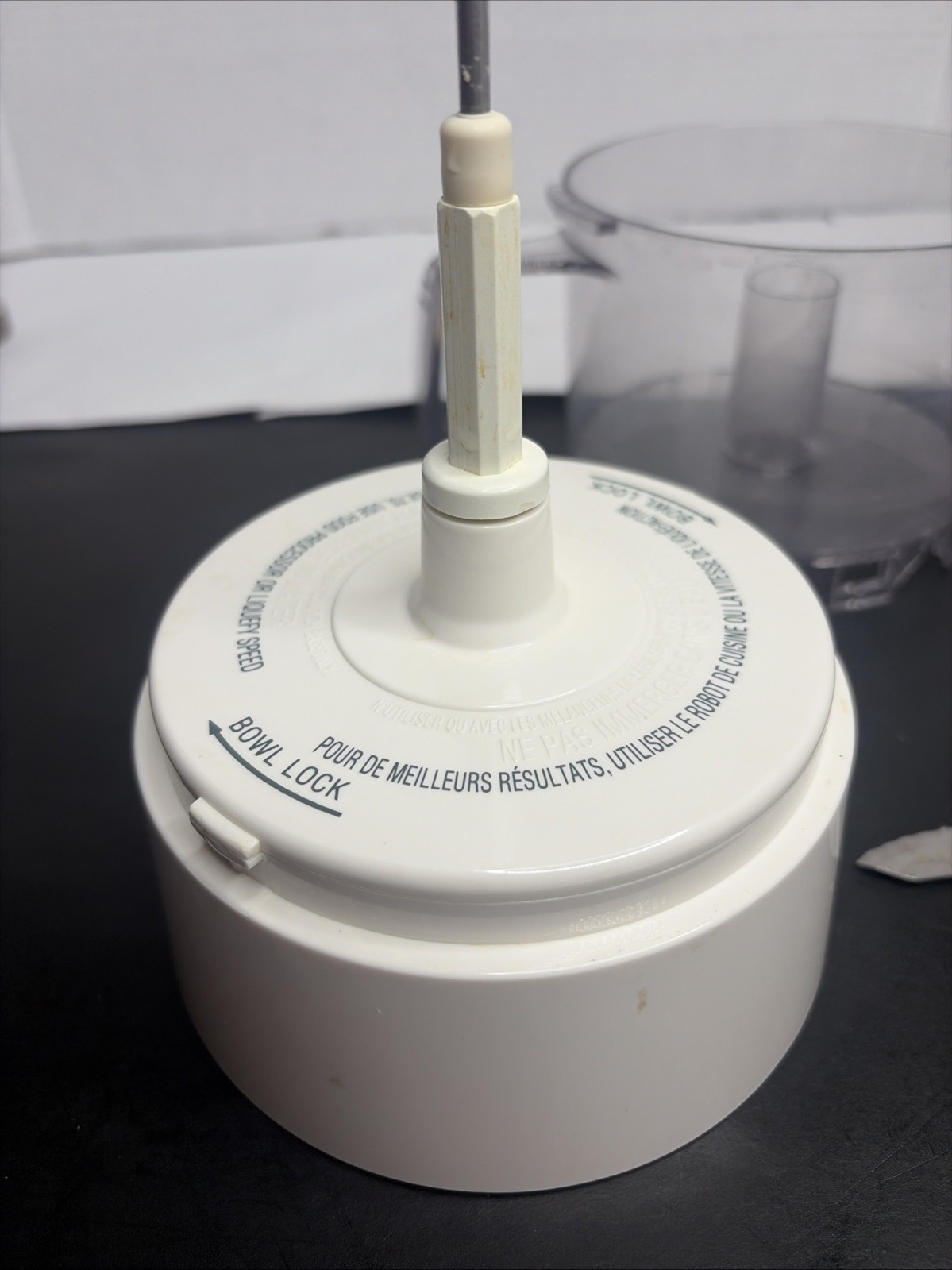 Cuisinart AFP-7 Food Processor Replacement Base, Lid, Pusher & Blade