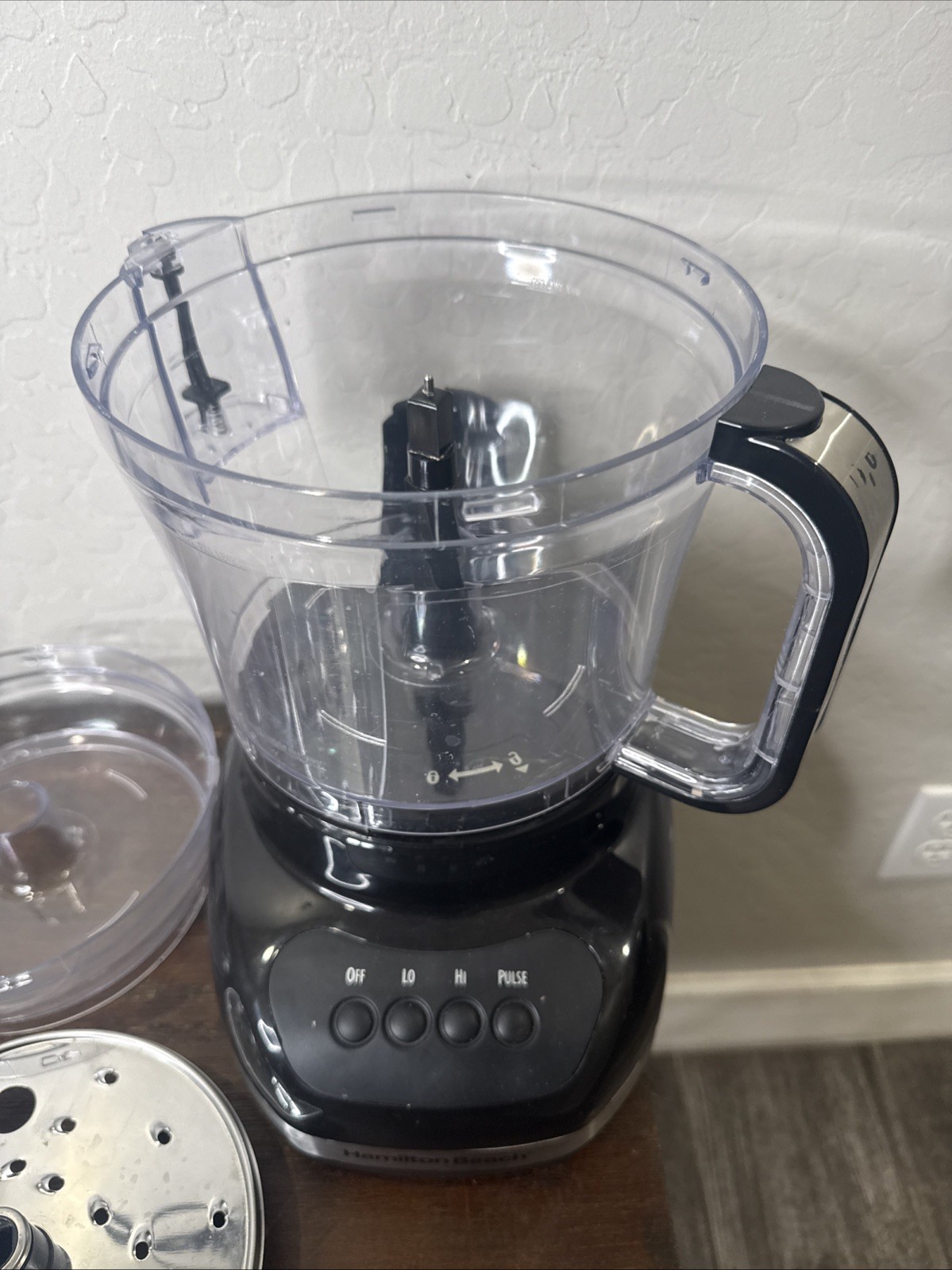 Hamilton Beach Big Mouth Duo Plus 12 Cup Food Processor Model 70580 EUC