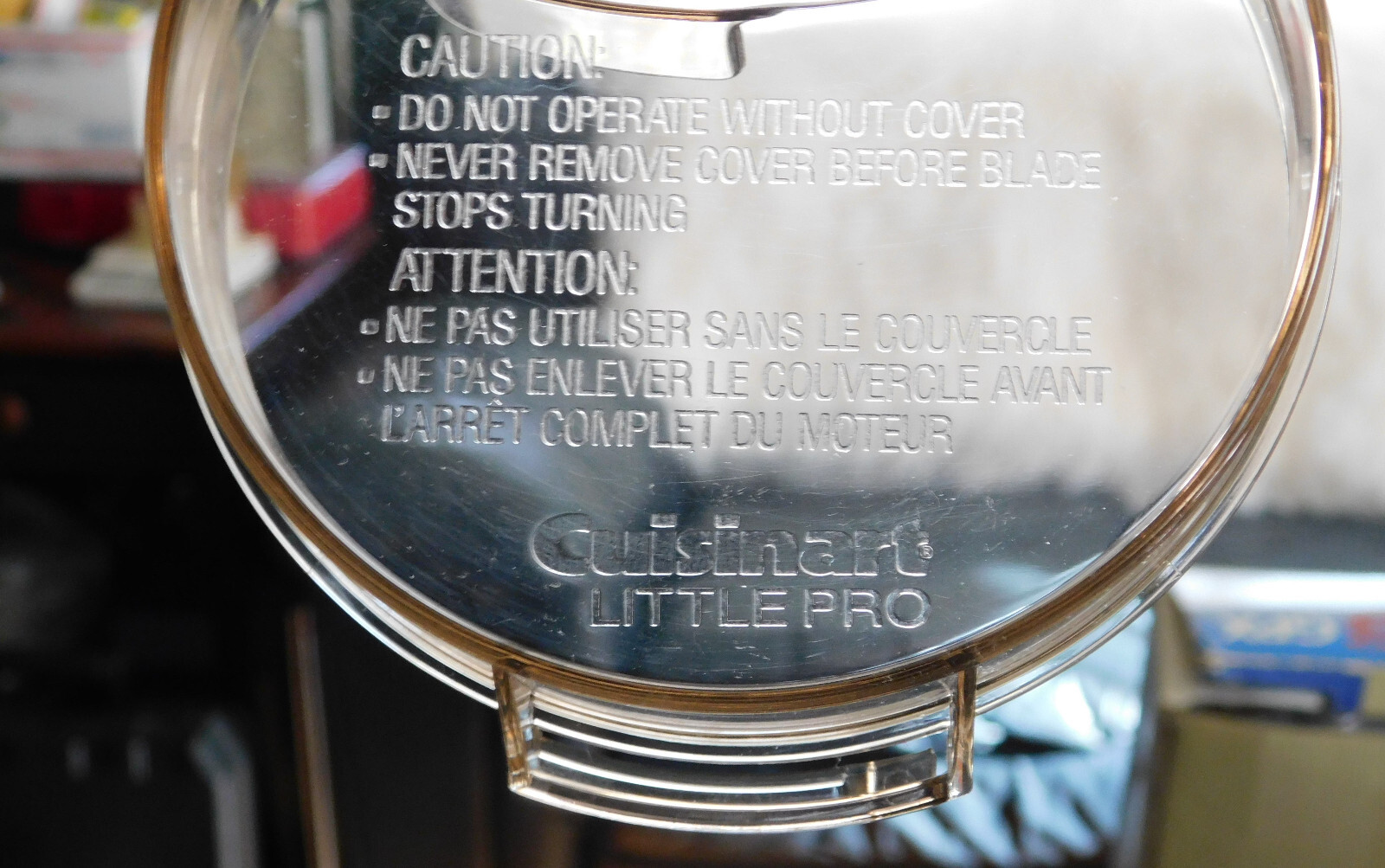 Cuisinart Little Pro Plus Food Processor Lid Chute Pusher DLC-504TX Replacements