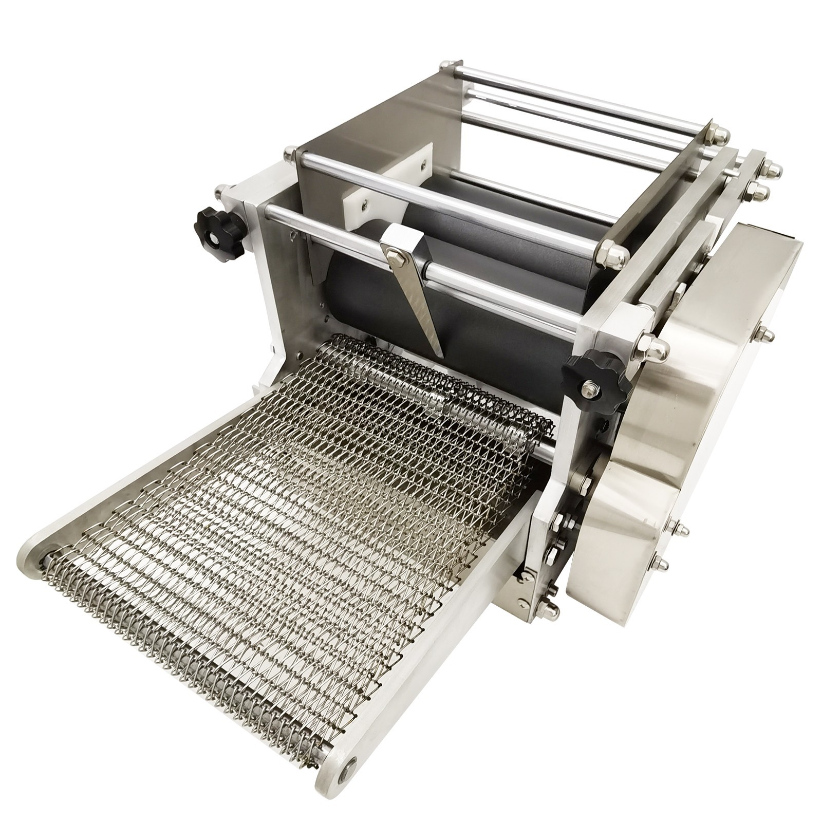 110V Commercial Corn Tortilla Making Machine Chapatti Machine 7.1″ 0.04″-0.24″