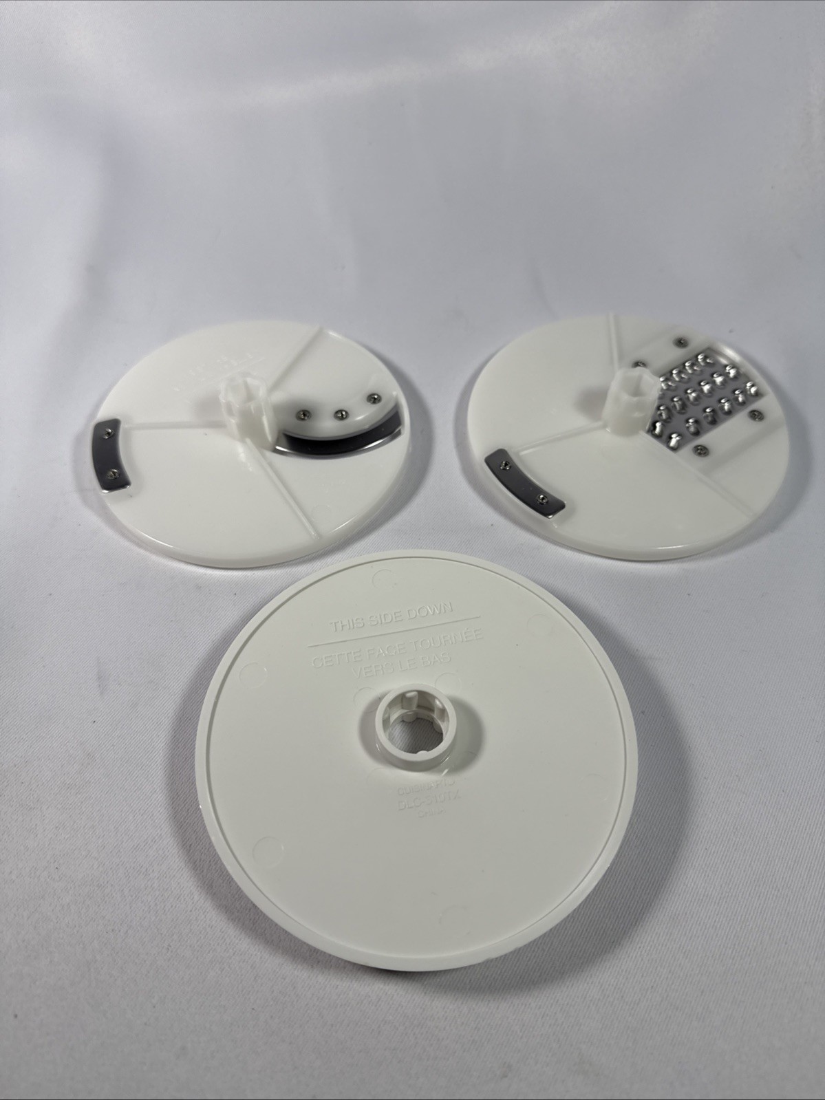 Cuisinart Little Pro Plus Food Processor Discs Lot DLC-510TX DLC-514TX DLC-522TX