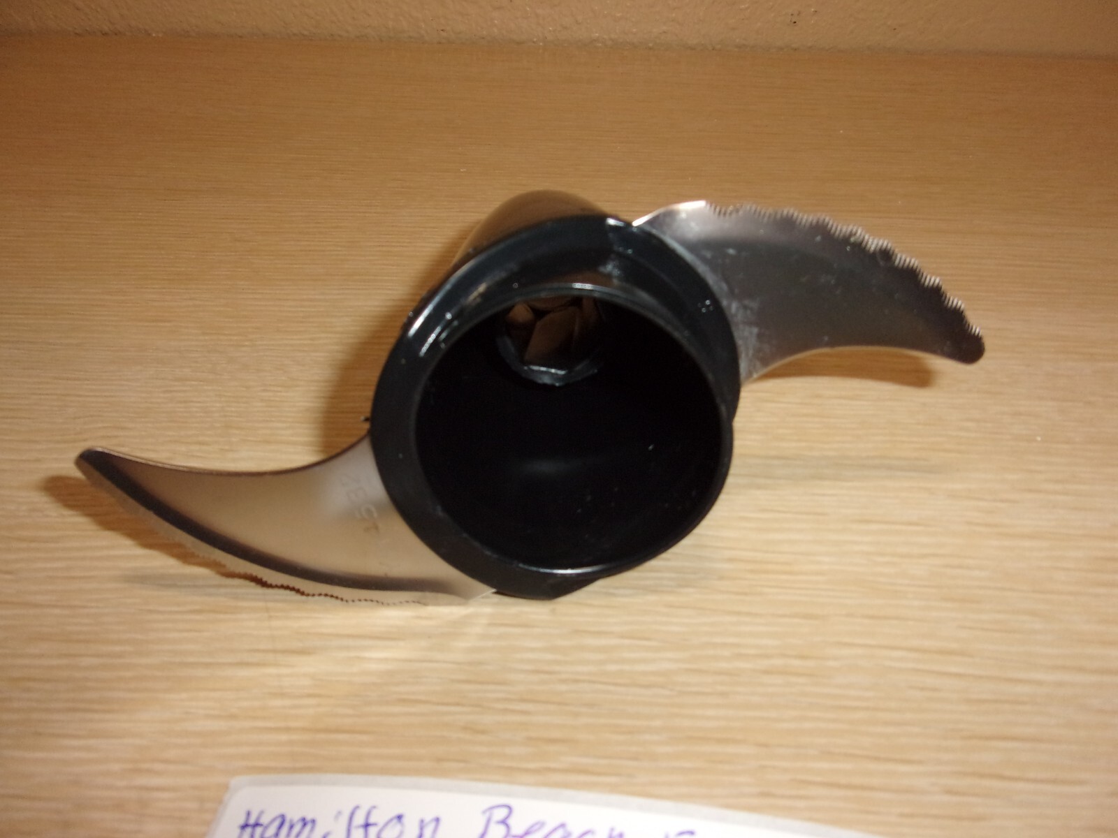 HAMILTON BEACH FOOD PROCESSOR FP23 70730, 70731 BLACK CHOPPING BLADE