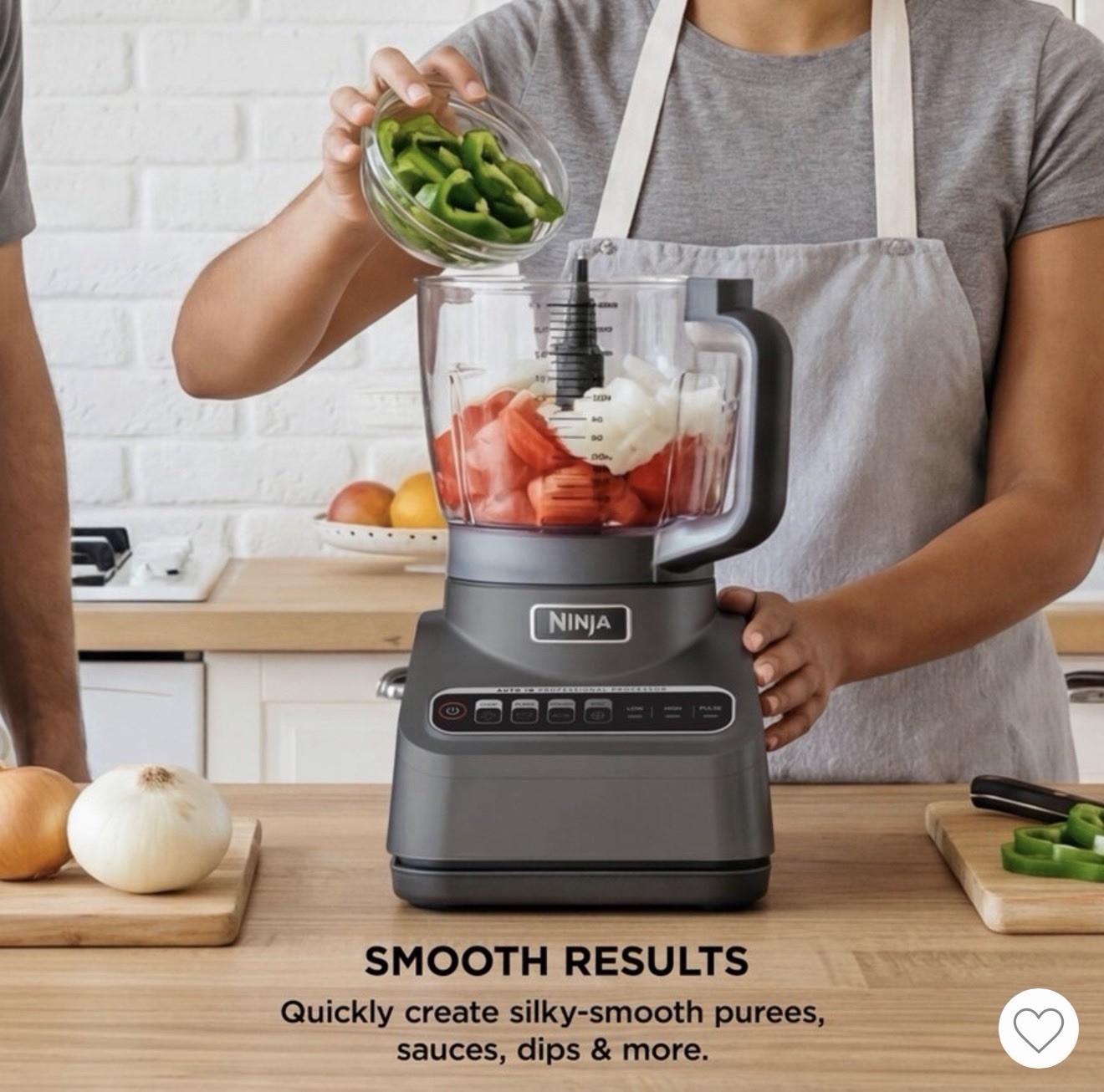Ninja XL Food Processor Auto-iQ 1000W 9-Cup Bowl, Chopping & Dough Blade, New