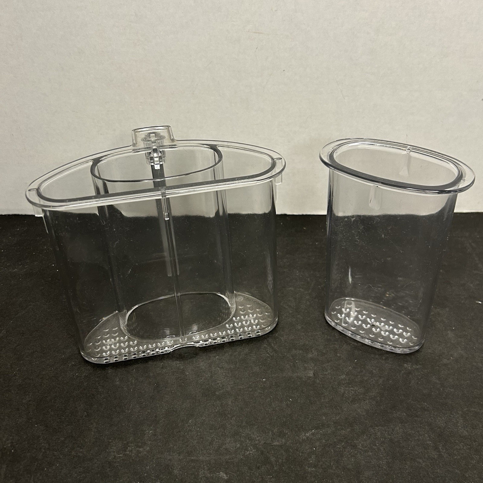 Cuisinart Elite 12 Cup Food Processor Pushers Large FP-12LPT1 & Small SPT1 New