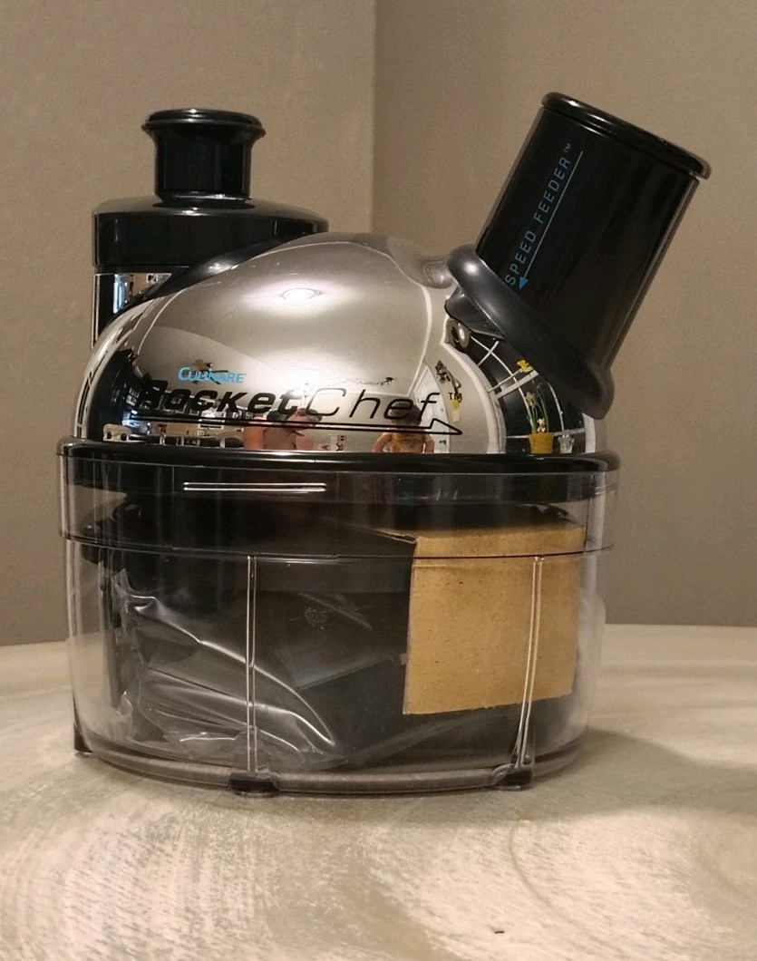 Culinare Rocket Chef Food Processor /Supreme Ice Cream Set BDA 05056 NWOB