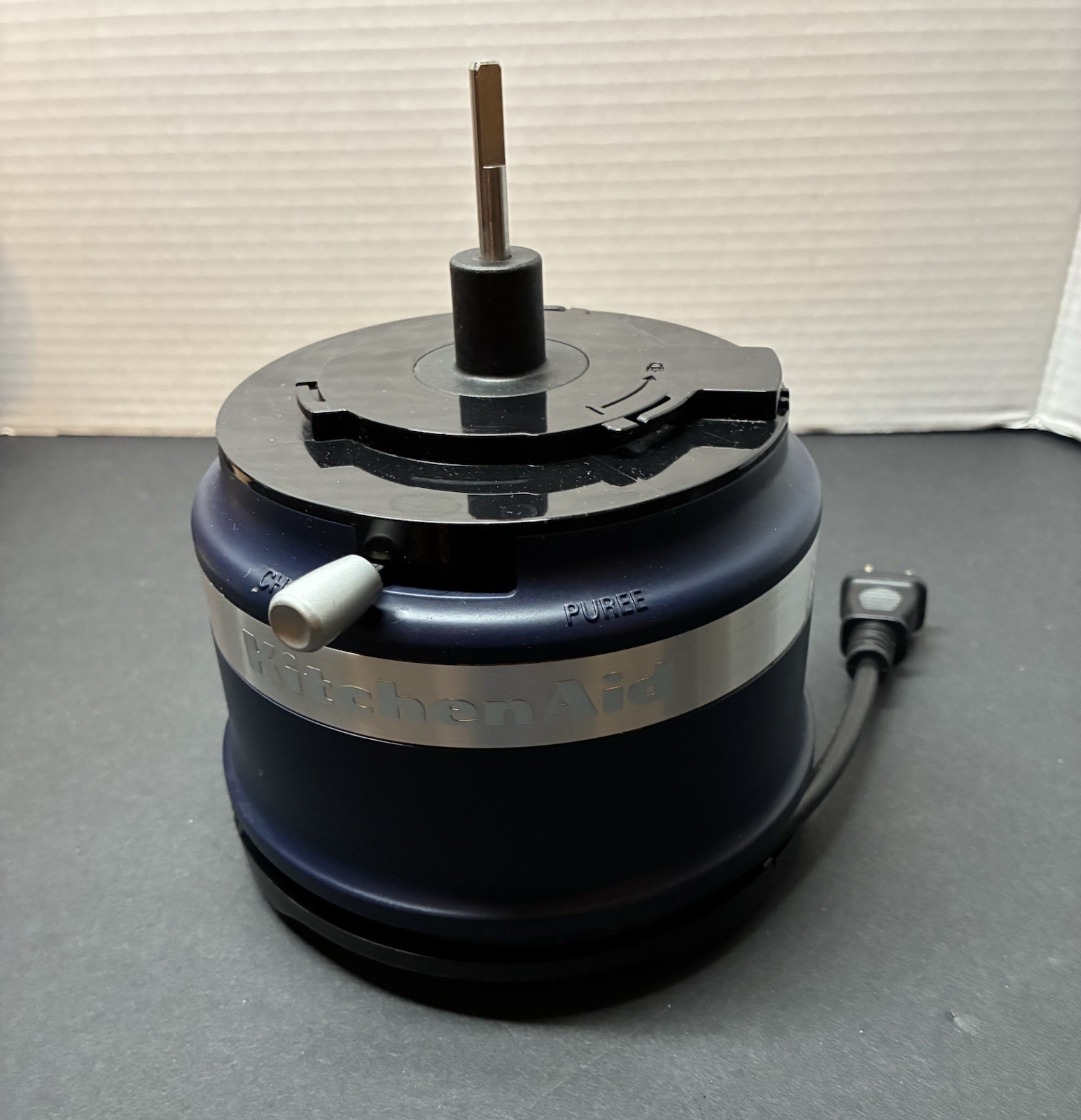 Kitchenaid Food Chopper TESTED Replacement Motor Base No Blade No Food Container
