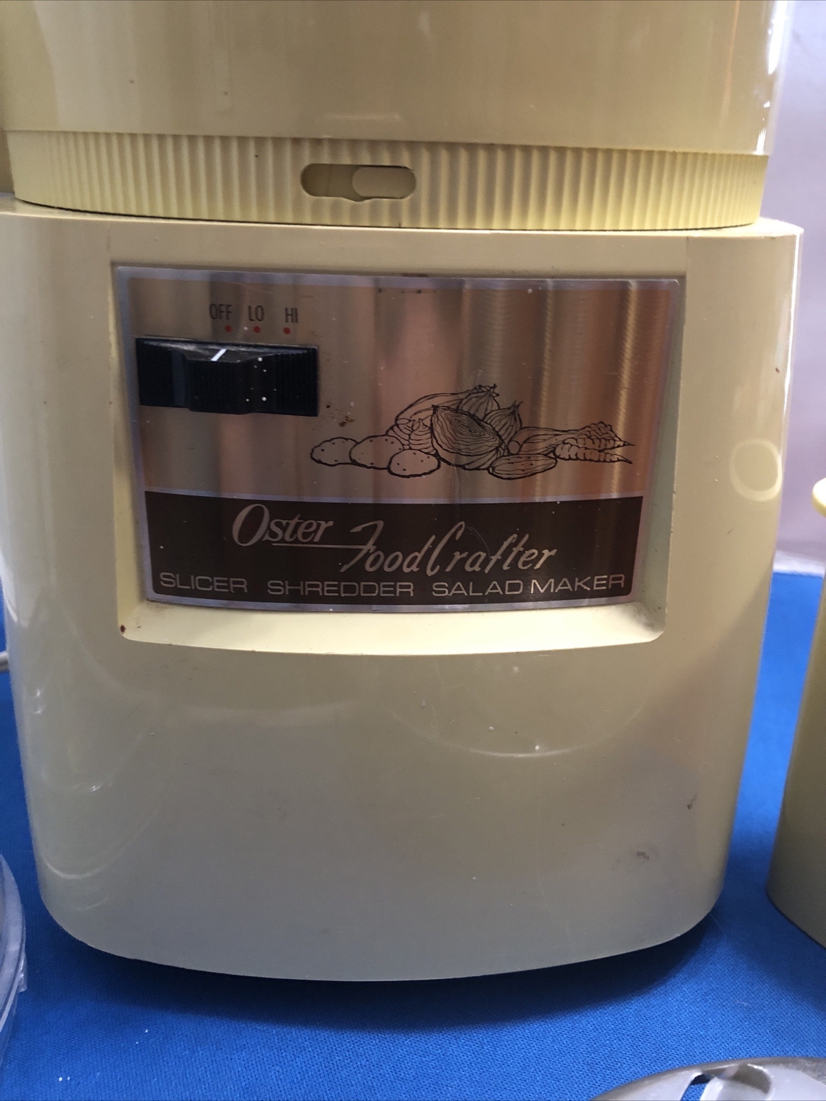 Vintage Oster Food Crafter Slicer Shredder Salad Maker