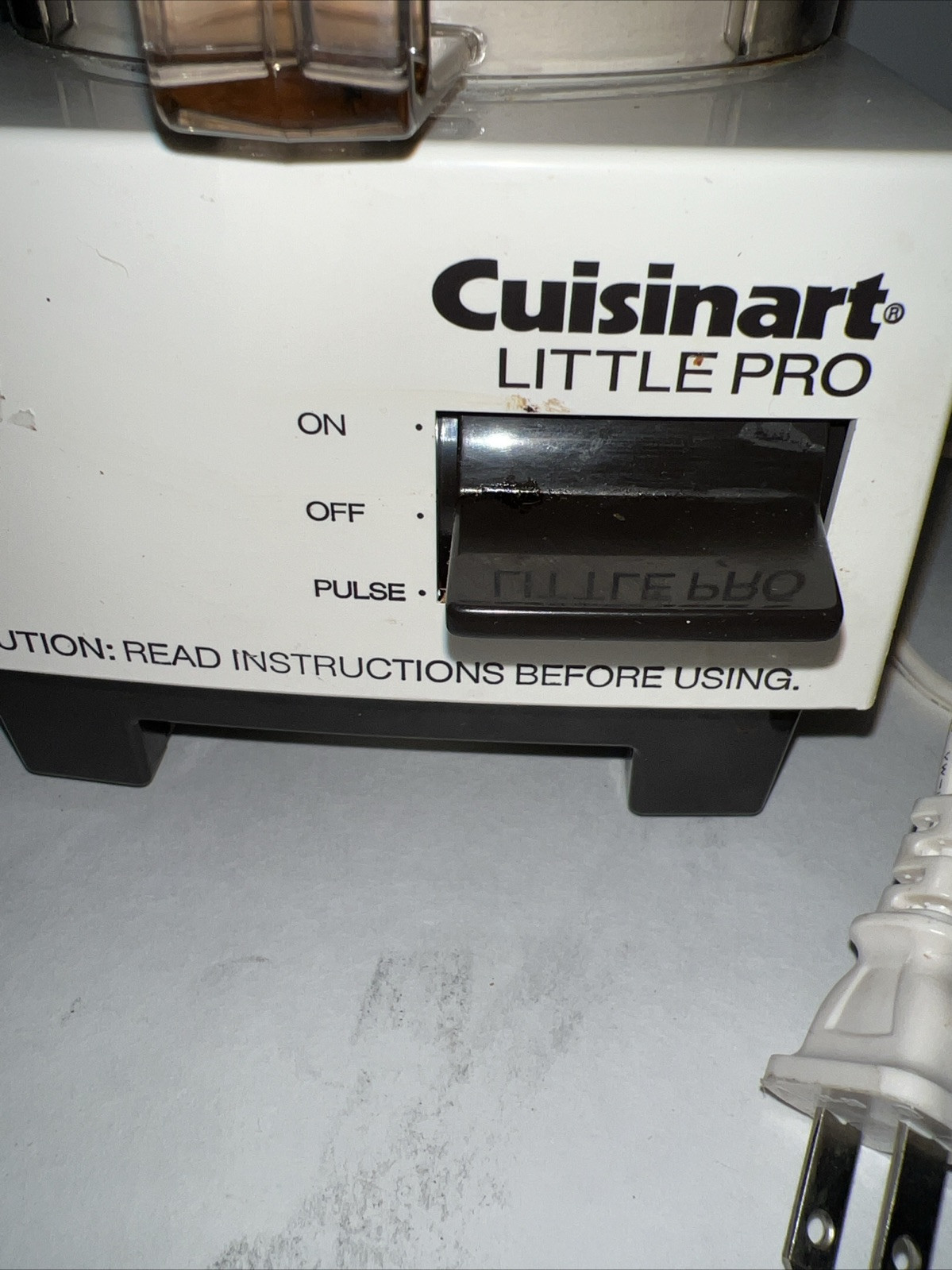 Vintage 1990 Cuisinart Little Pro Plus Food Processor System Tested