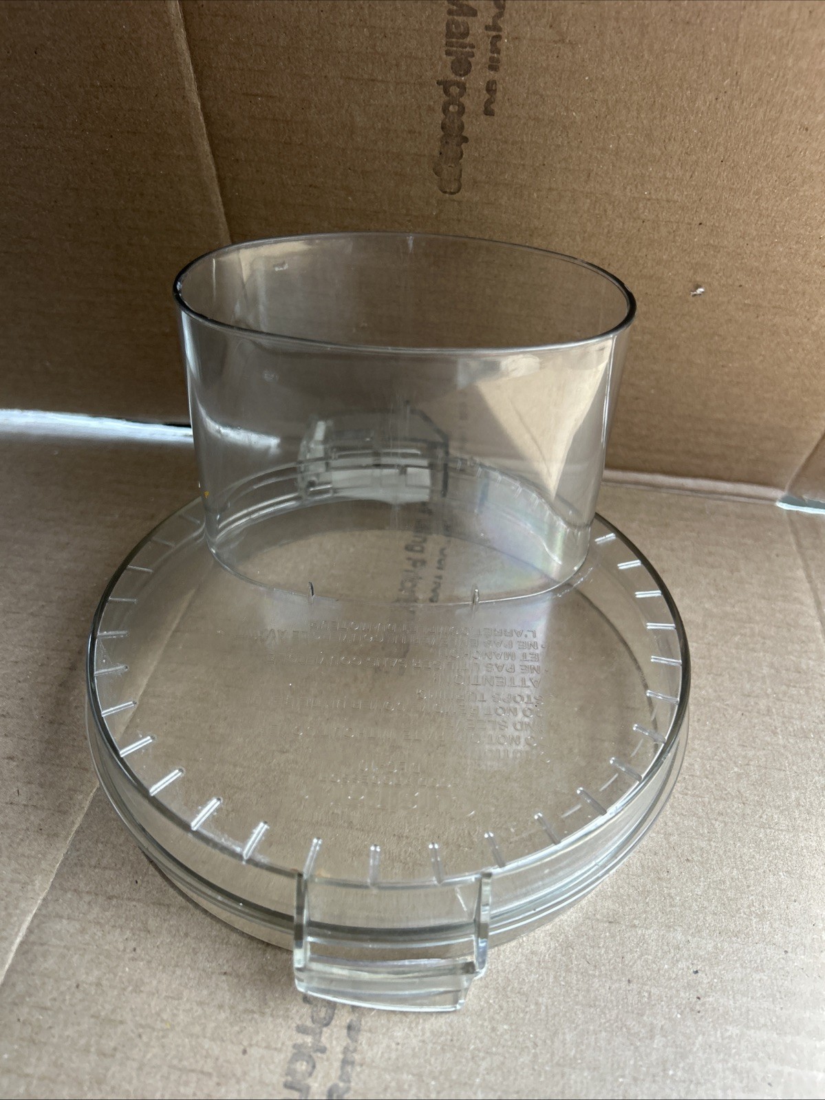 Cuisinart DLC-10 Food Processor DLC-117BGTX Work Bowl Lid
