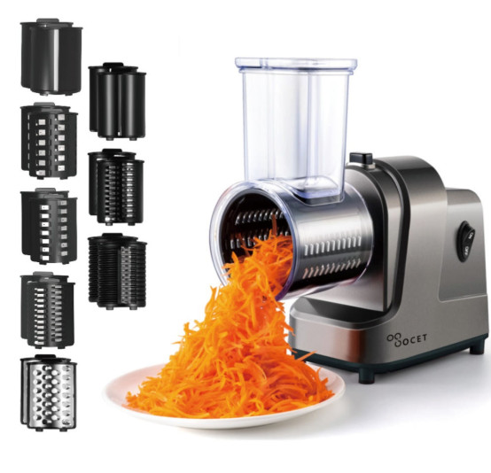 OCET Electric Vegetable Slicer Automatic Shredder Radish Carrot Veggies /Express