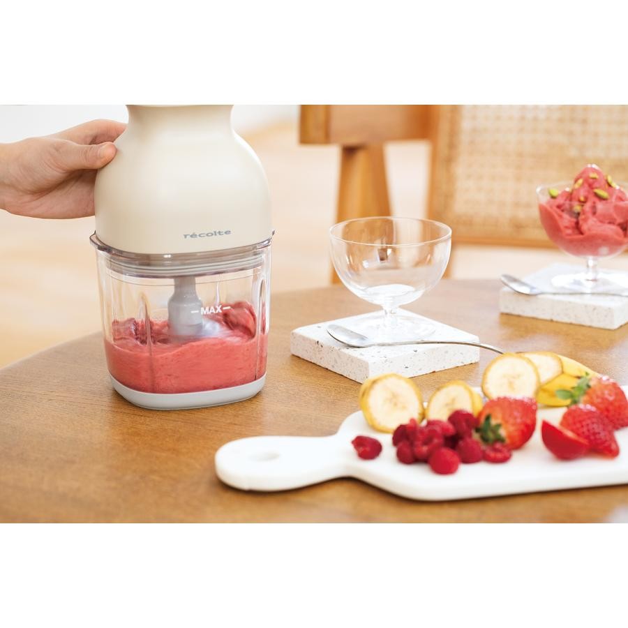 Recolte Cordless Capsule Cutter Bonne RCP-7 Cream White 8 roles in NEW machin 87