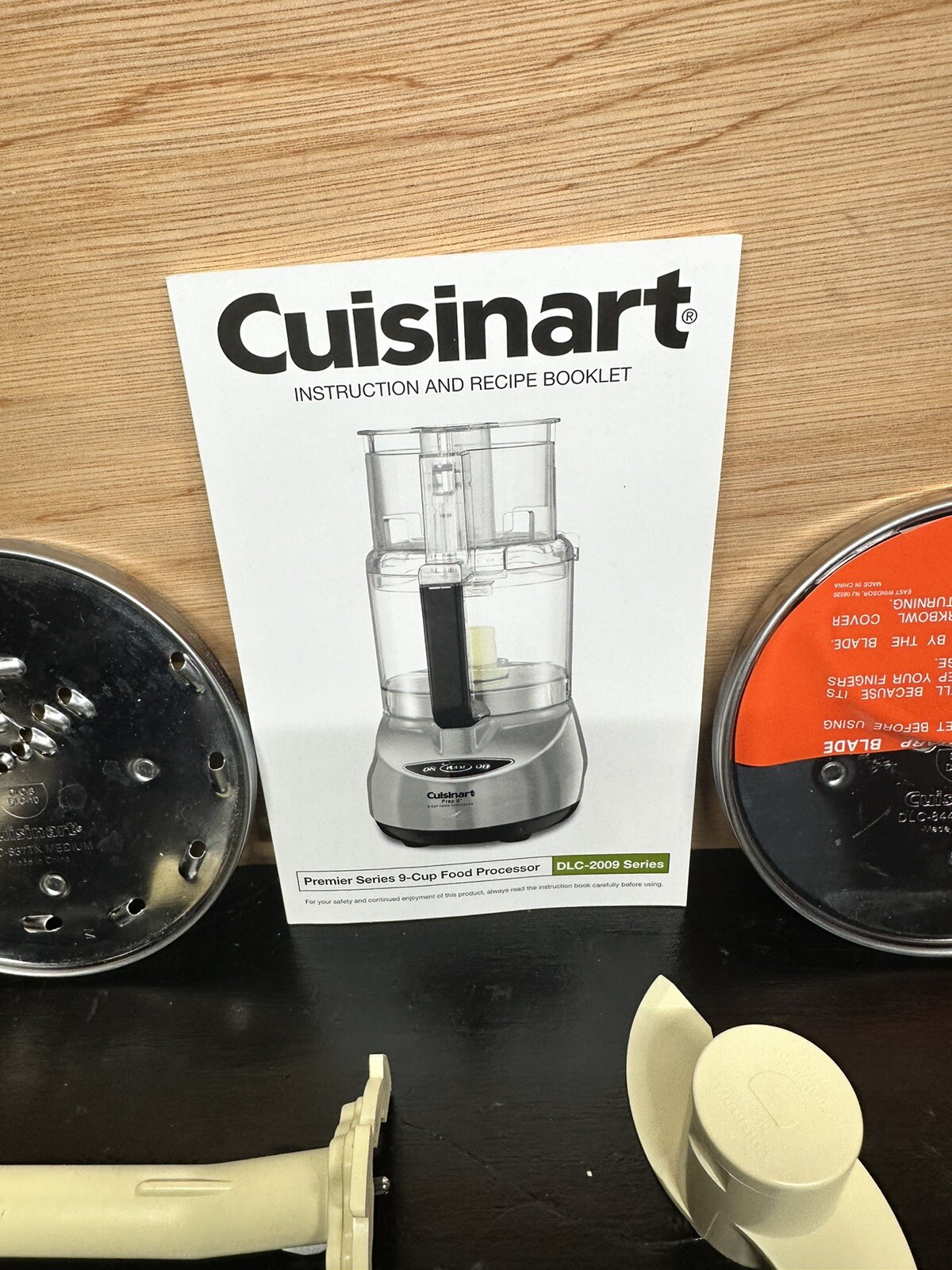 5 pcs Cuisinart Pro Classic DLC-10 Food Processor Accessories READ DESCRIP!