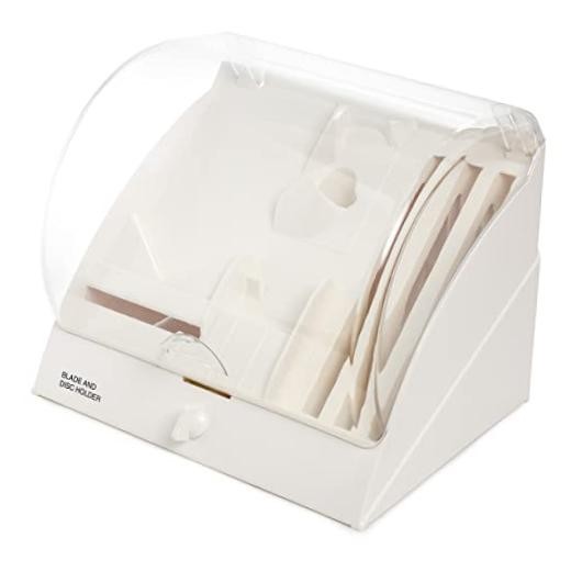 Cutting Blade and Disc Holder Storage for Cuisinart Food Processor Accessories