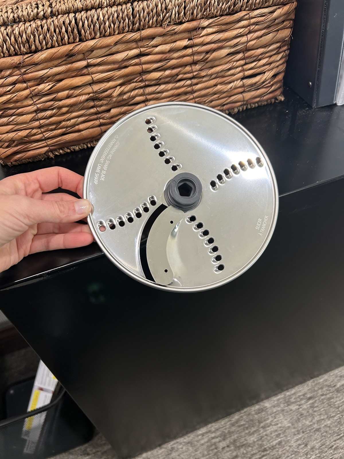 Ninja Food Processor Replacement Blade Disc Set 6in Slicer Shredder
