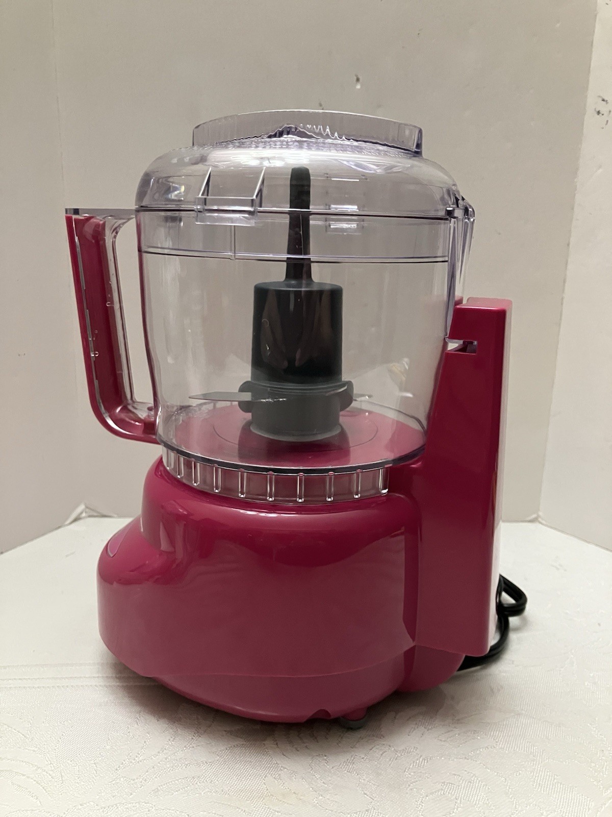 Cuisinart DLC-4A Mini-Prep Plus 3 Cup Food Processor Chopper Hot Pink DLC-2AWBC