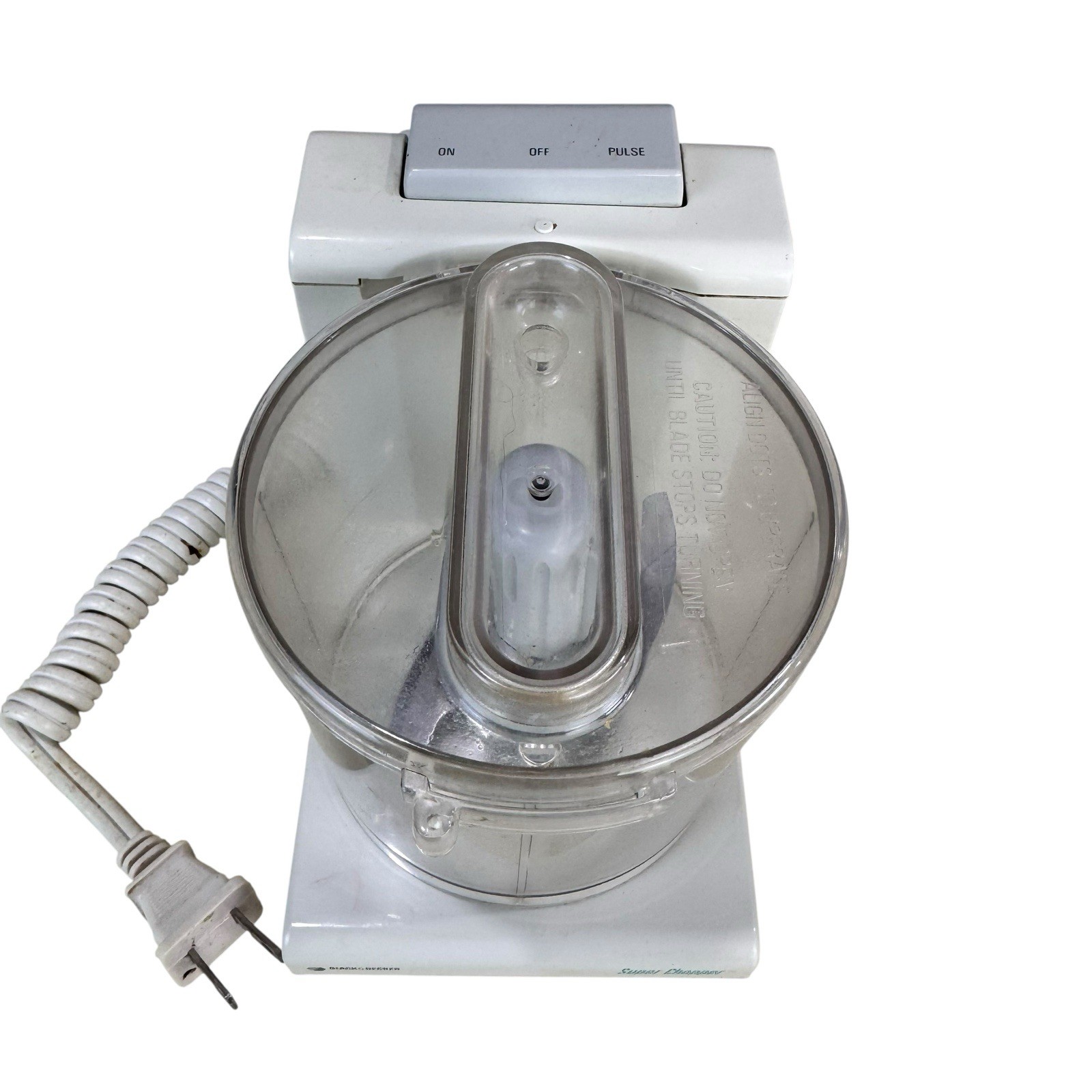 Black & Decker Super Chopper SC-25 120V 60W Food Processor White