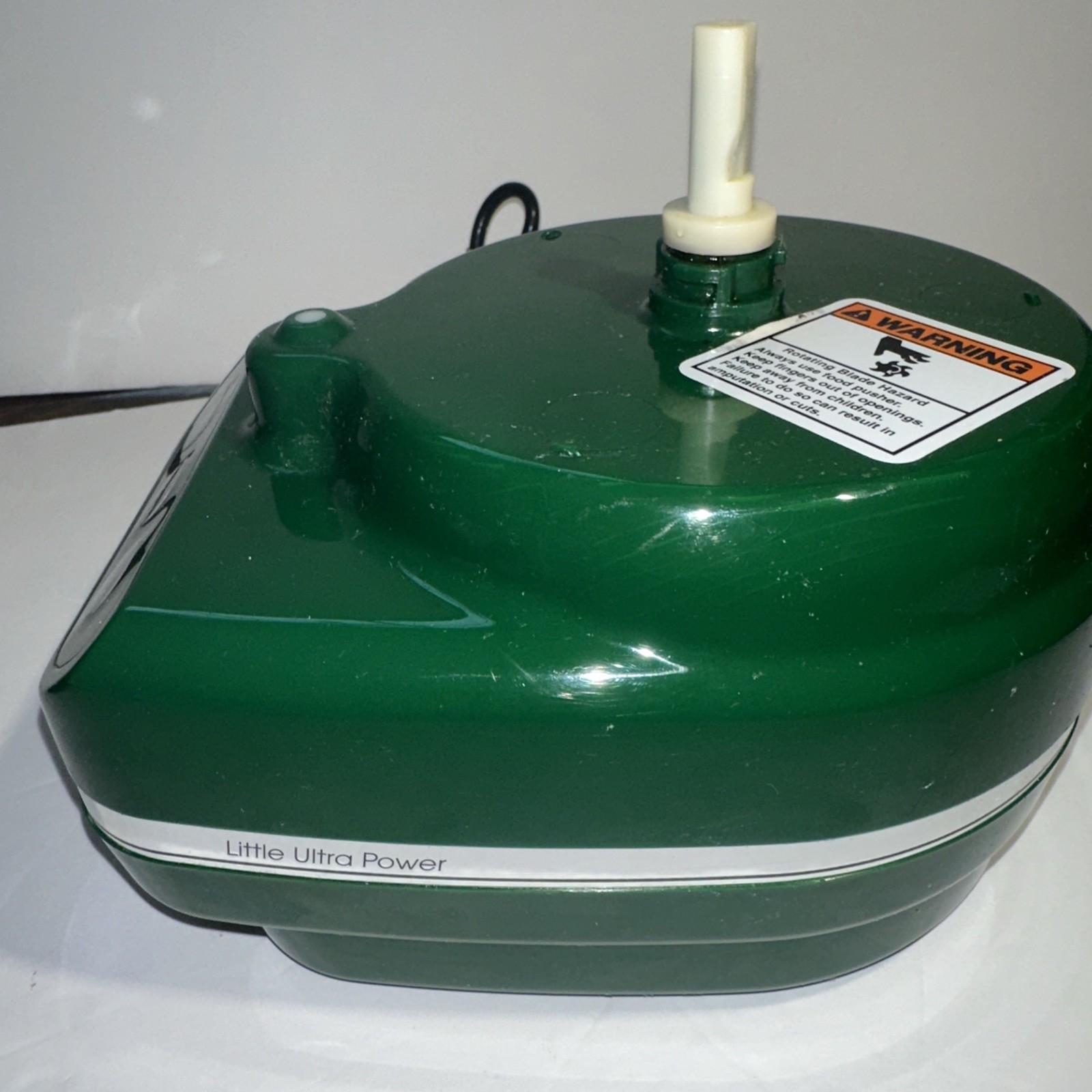 Kitchen Aid Food Processor KFP350 Little Ultra Power Base & Motor Green Tested