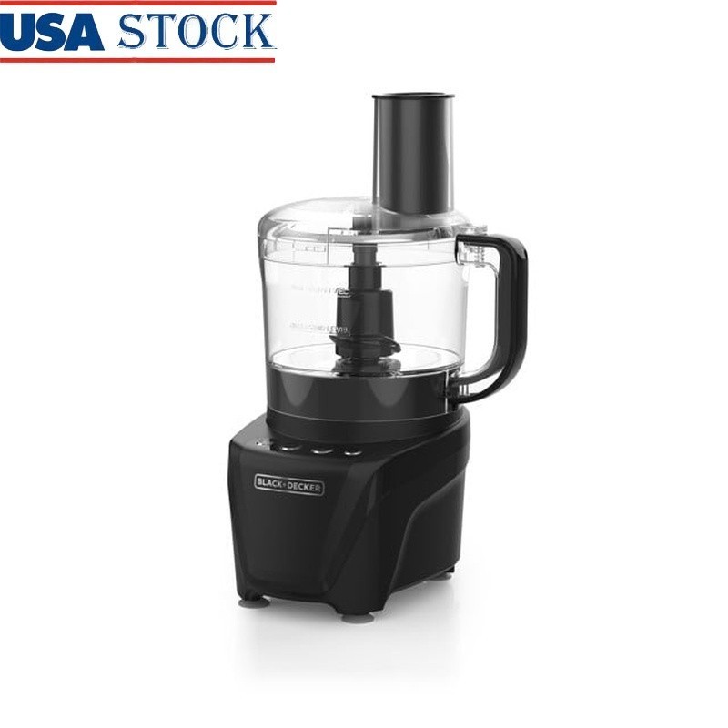 8-Cup Food Processor 850W Easy Assembly 2 Speeds Pulse Dishwasher Safe New