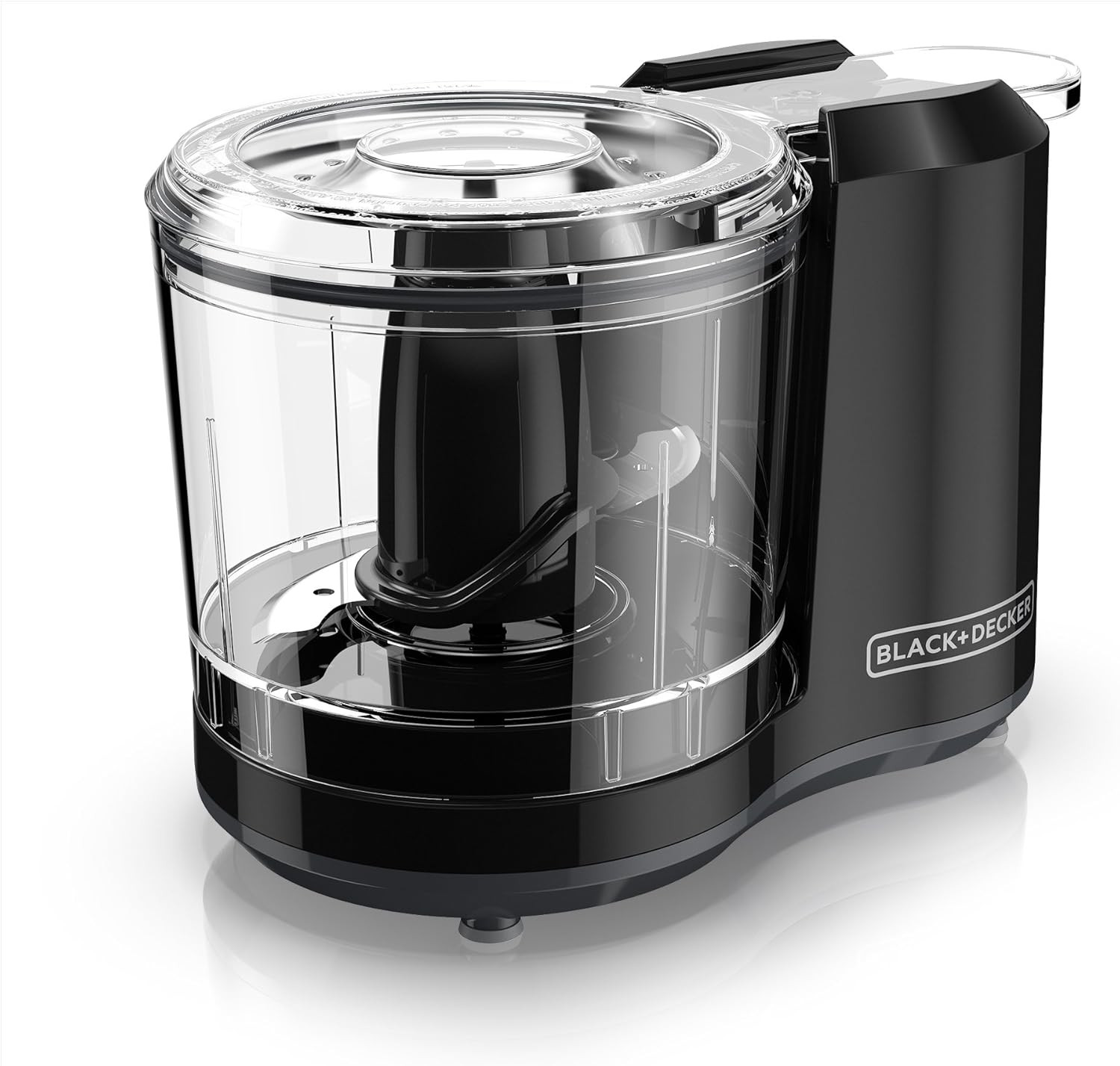 BLACK+DECKER 1.5-Cup Electric Food Chopper with Stay-Sharp Blade, 150W Motor
