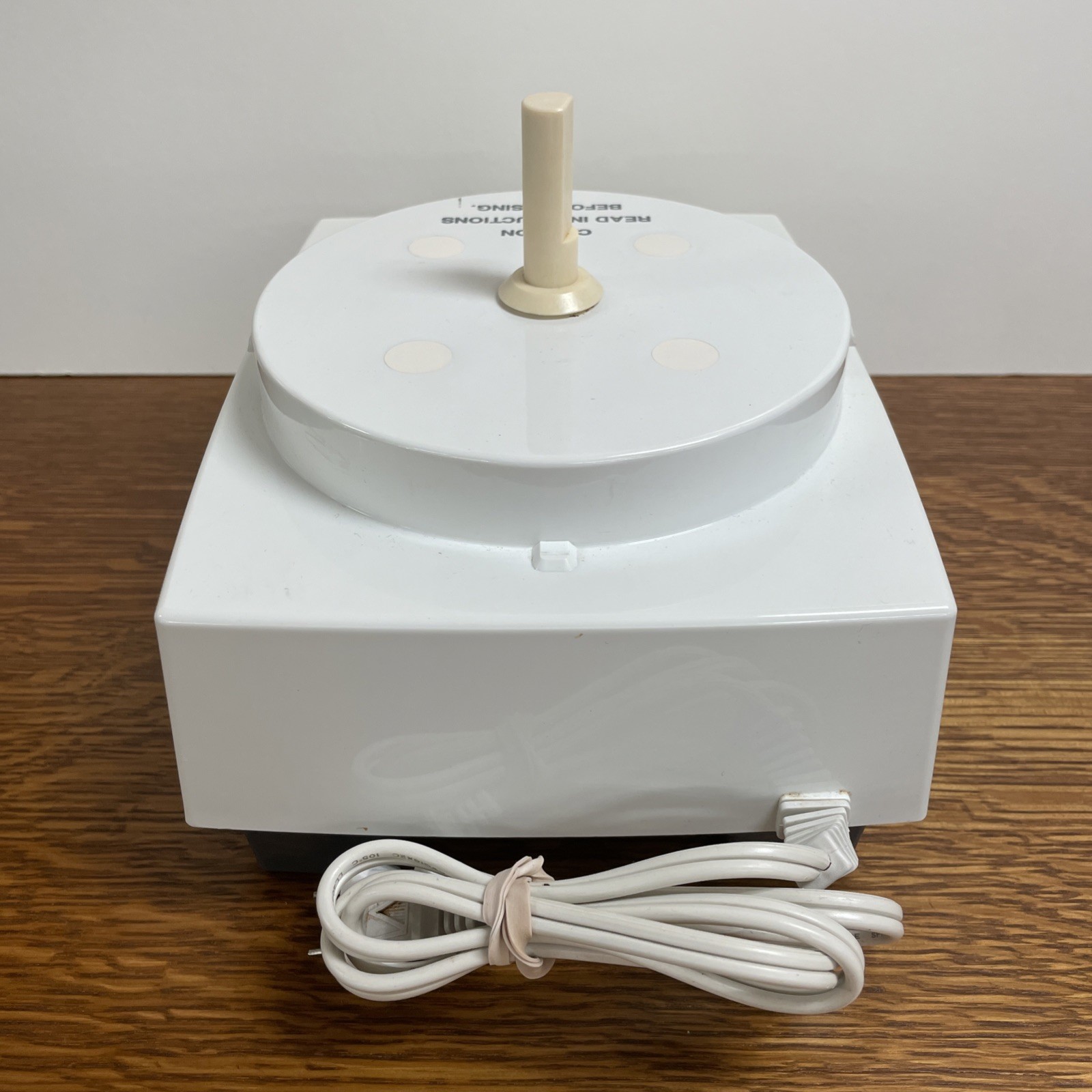 Cuisinart Vintage Classic DLC-10C Food Processor BASE ONLY Tested WORKS Japan