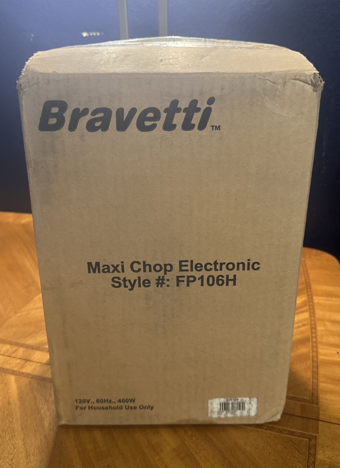 Bravetti Model FP-106-H Maxi Chop White New Unopened box