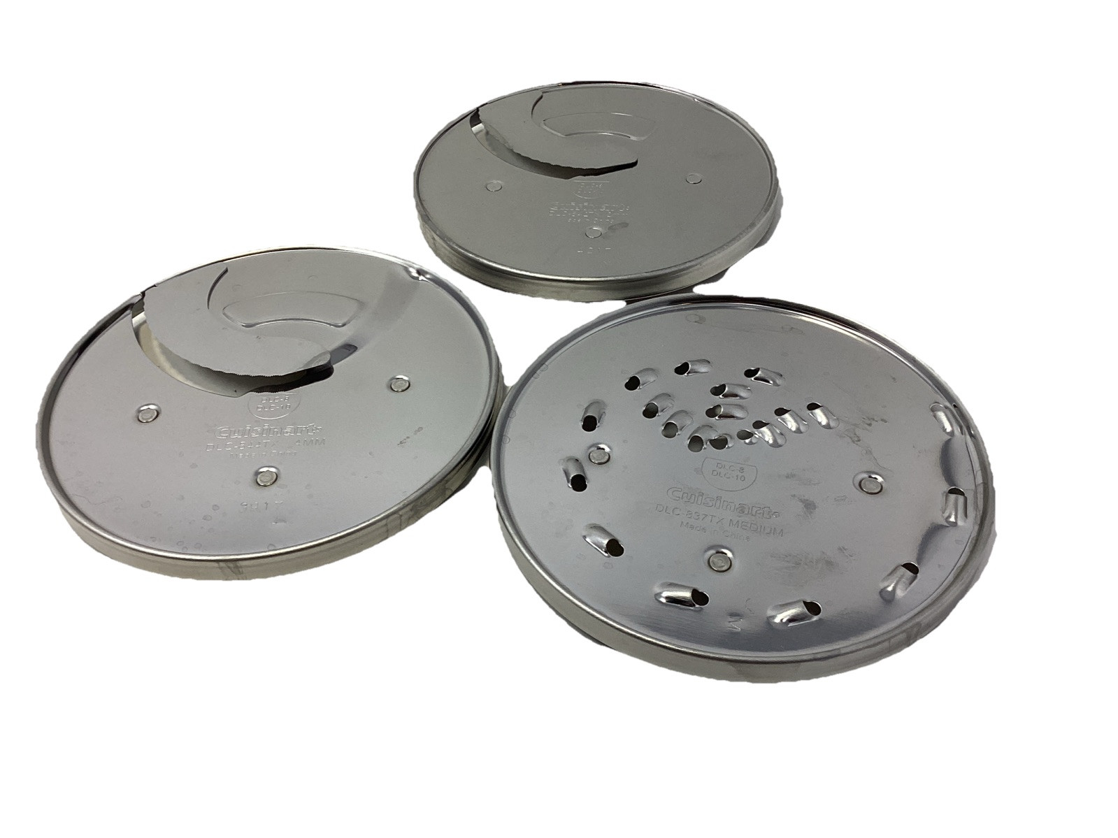CUISINART DLC-8 DLC-10 Food Processor 3 DISCS DLC-844/842/837 4mm /2m/ Shredder