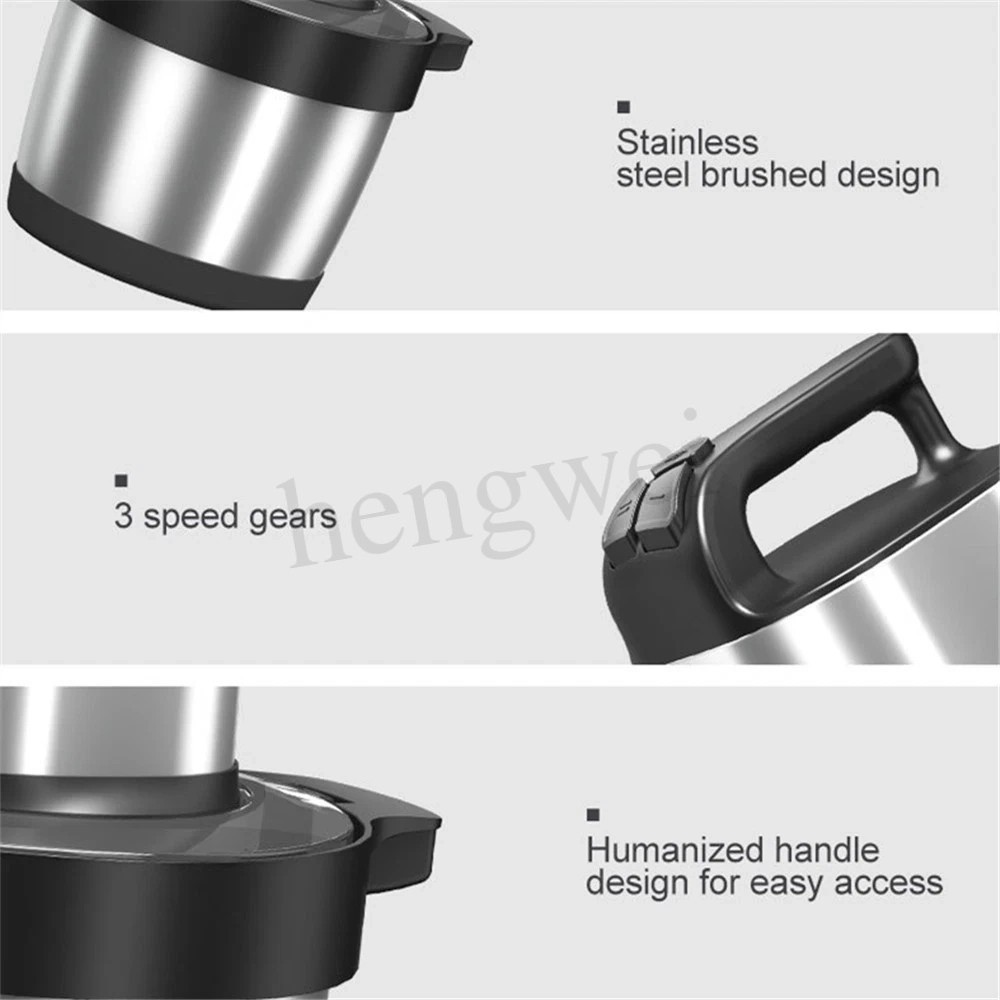 6.5L Electric Food Processor 110V Meat Chopper Grinder Vegetable Fruit Blender
