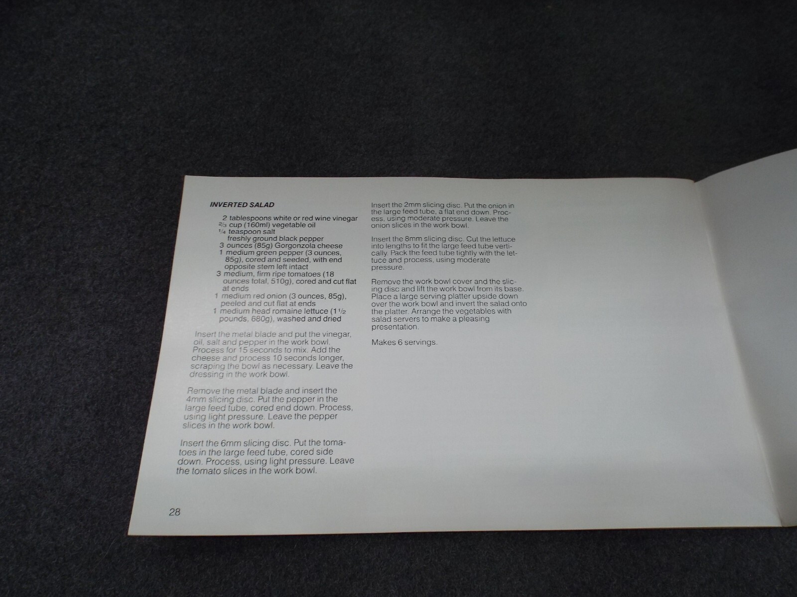 Booklets Instructions Recipes-Cuisinart DLC-8-10 Food Processor Blade Attachment