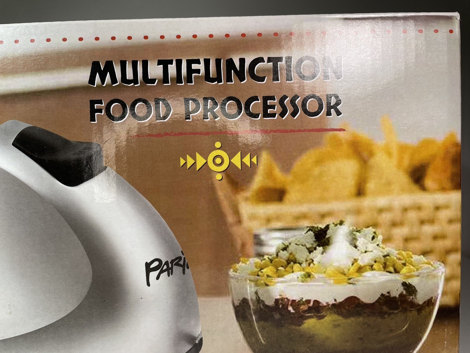 Parini Multifunction Food Processor/Blender NDJ-208 CHOPS/DICES/SHREDS NOB