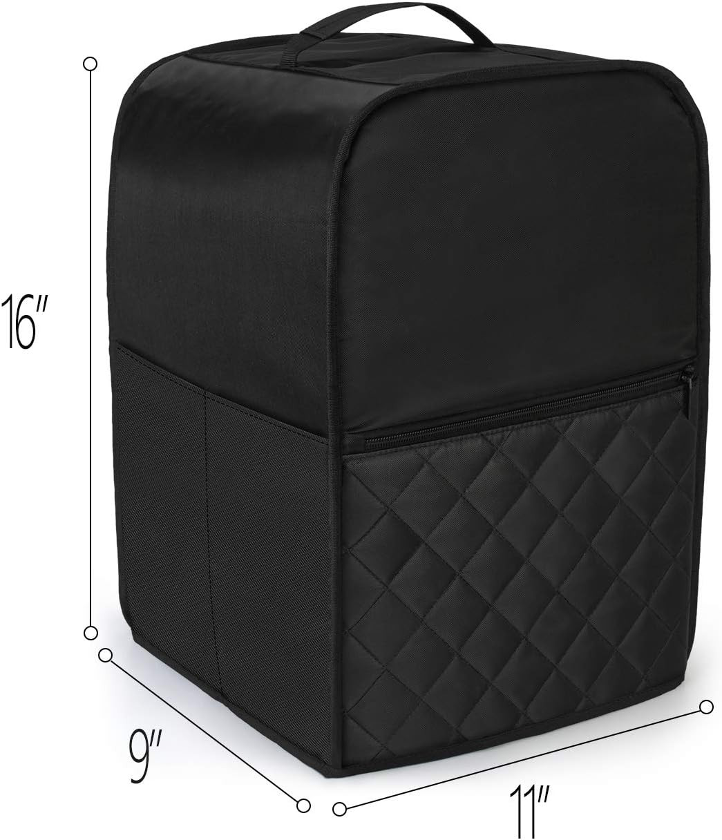Food Processor Cover Compatible with Cuisinart and Hamilton Beach 10-14 Cup Proc