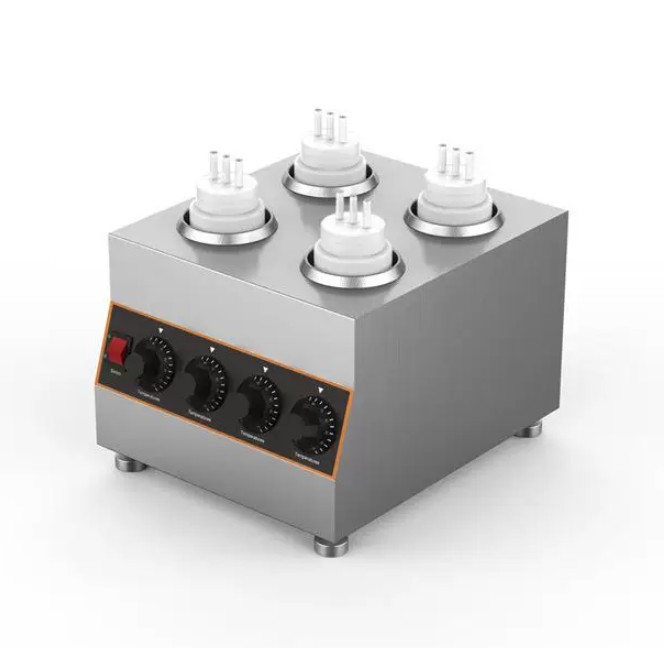 4 Cylinder｜Sauce Container｜Hot Chocolate Machine｜Sauce Dispenser｜Heating