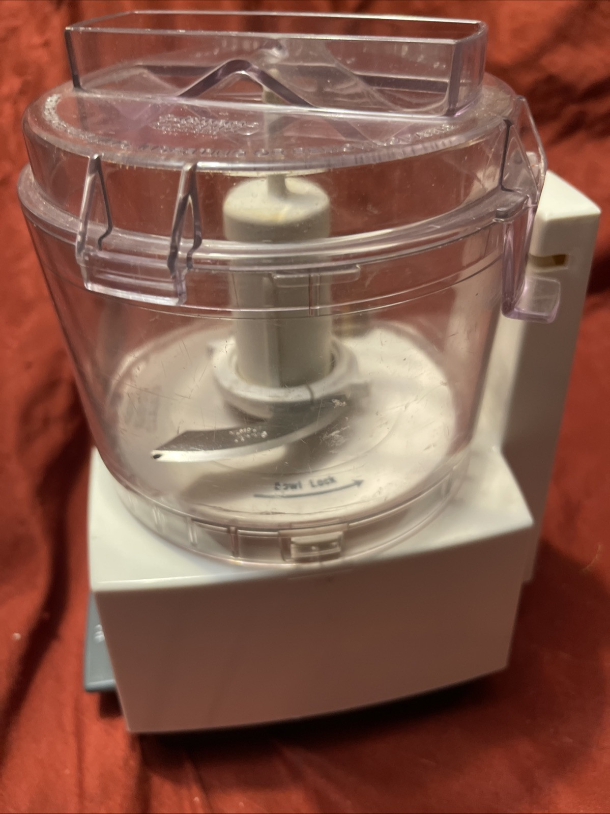 Cuisinart Mini-Prep Food Processor White Model DLC-1 TX Cleaned and Tested EUCs