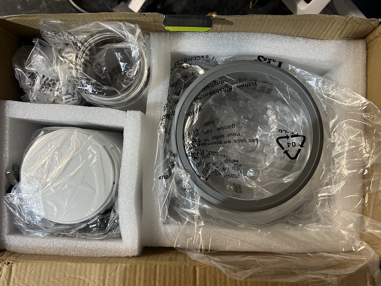 Homeleader KST-007 3-in-1 Food Processor 300W 3-Cup 2-Speed White
