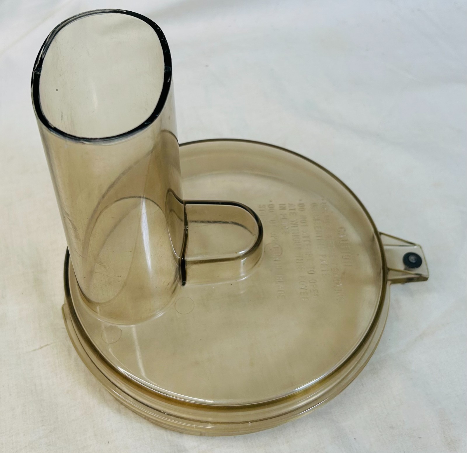 GE General Electric Food Processor Replacement Work Bowl Lid Pusher D1FP1B