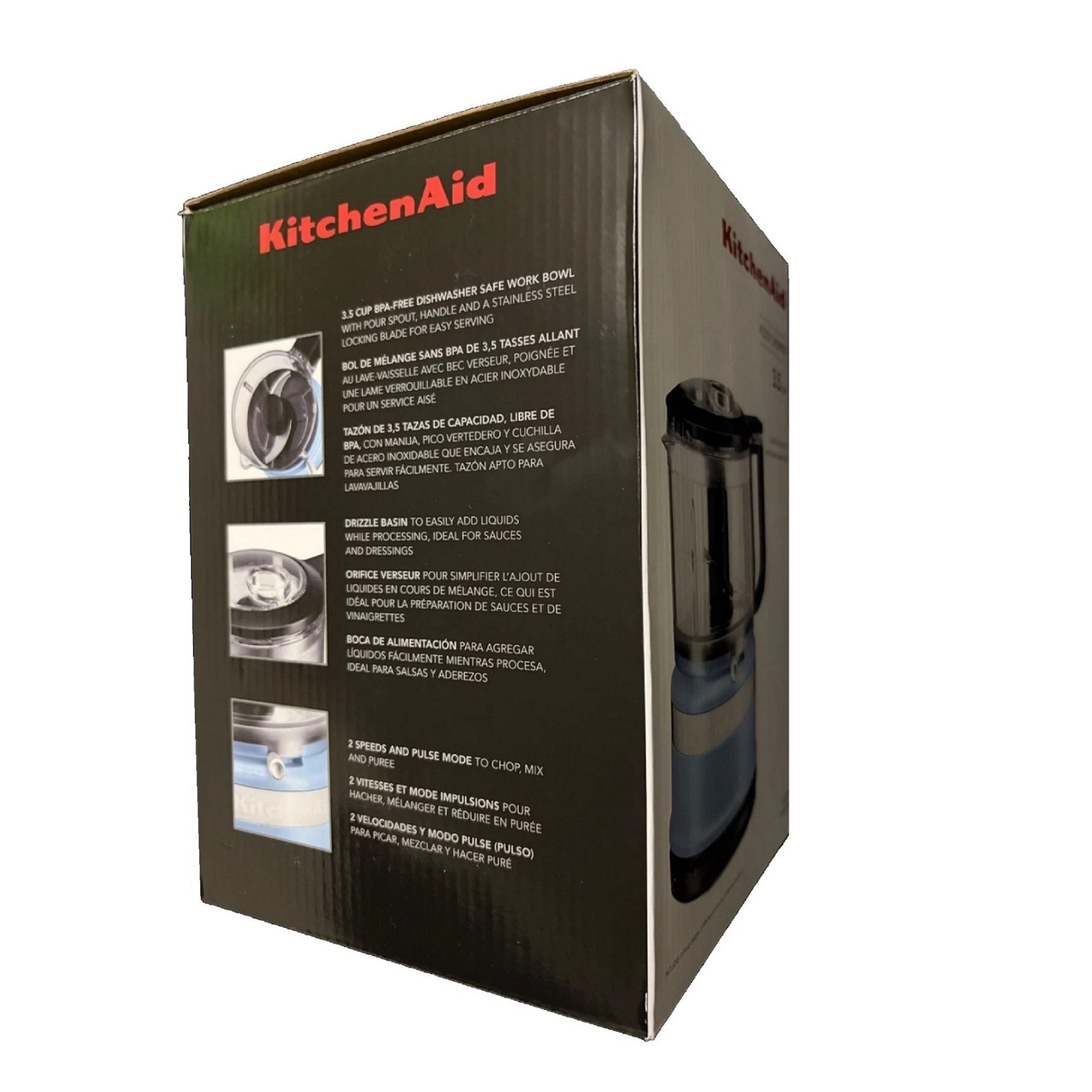 brand new Blue Velvet KitchenAid 3.5-Cup Food Chopper – Model KFC3516VB
