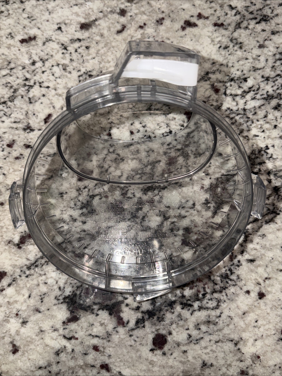 Cuisinart DLC-10 Food Processor Lid DLC-117BGTX. Brand New!