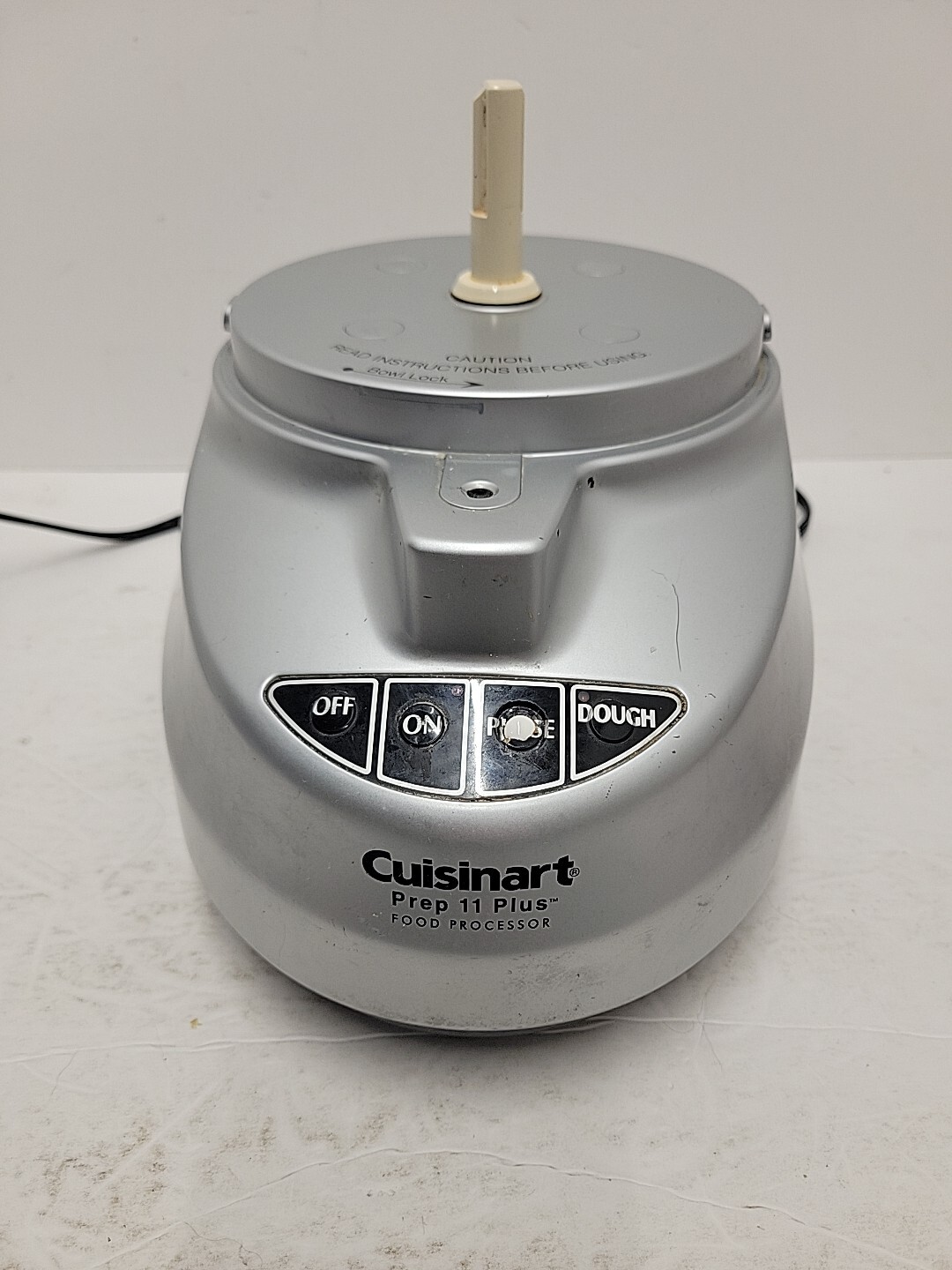 Cuisinart Custom Prep 11 Plus Food Processor Motor Base Only DLC-2011 Silver