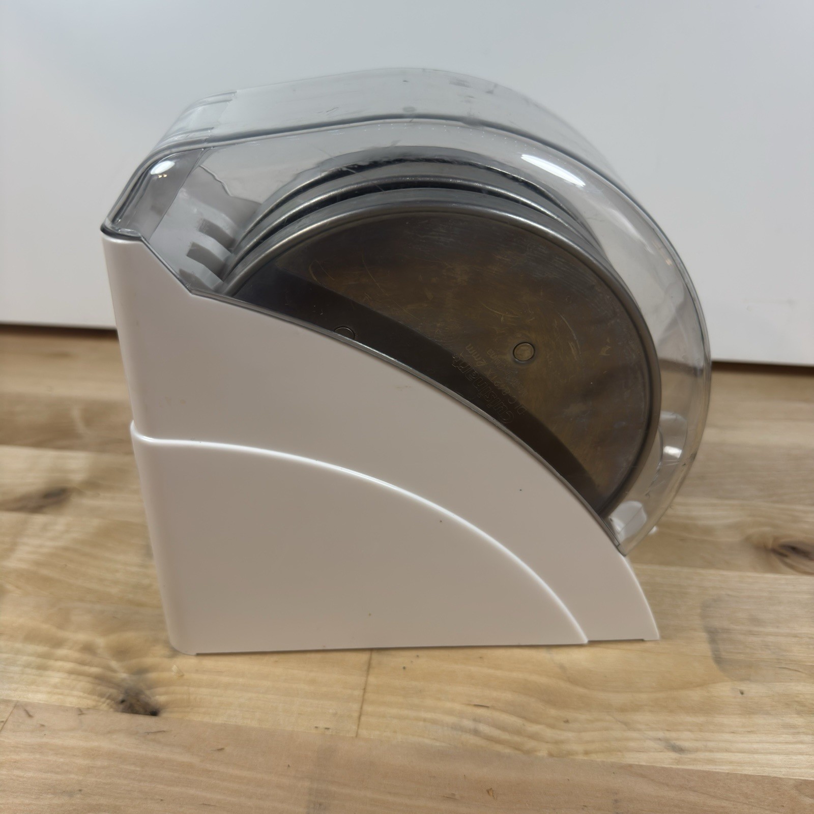 Cuisinart Food Processor Disc Holder Storage Case Holds 3 Discs W/ Blade Stem