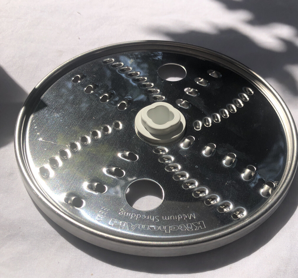 Used KitchenAid KFP1333 Shredding Disc Blade Medium W/ Blade Arm
