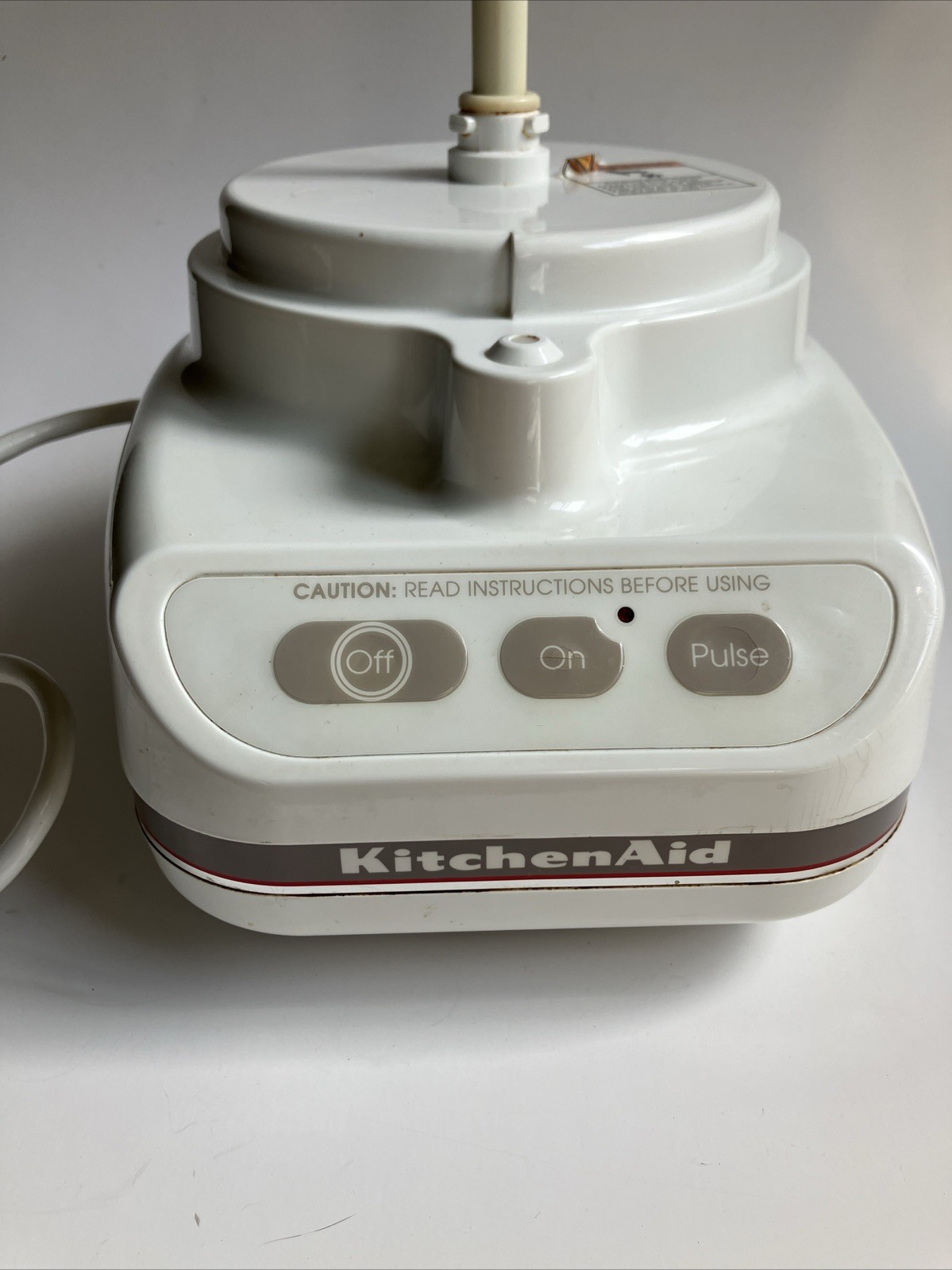 KitchenAid 11-Cup Food Processor KFP600WH White Motor Base KFP600 NewFeet TESTED