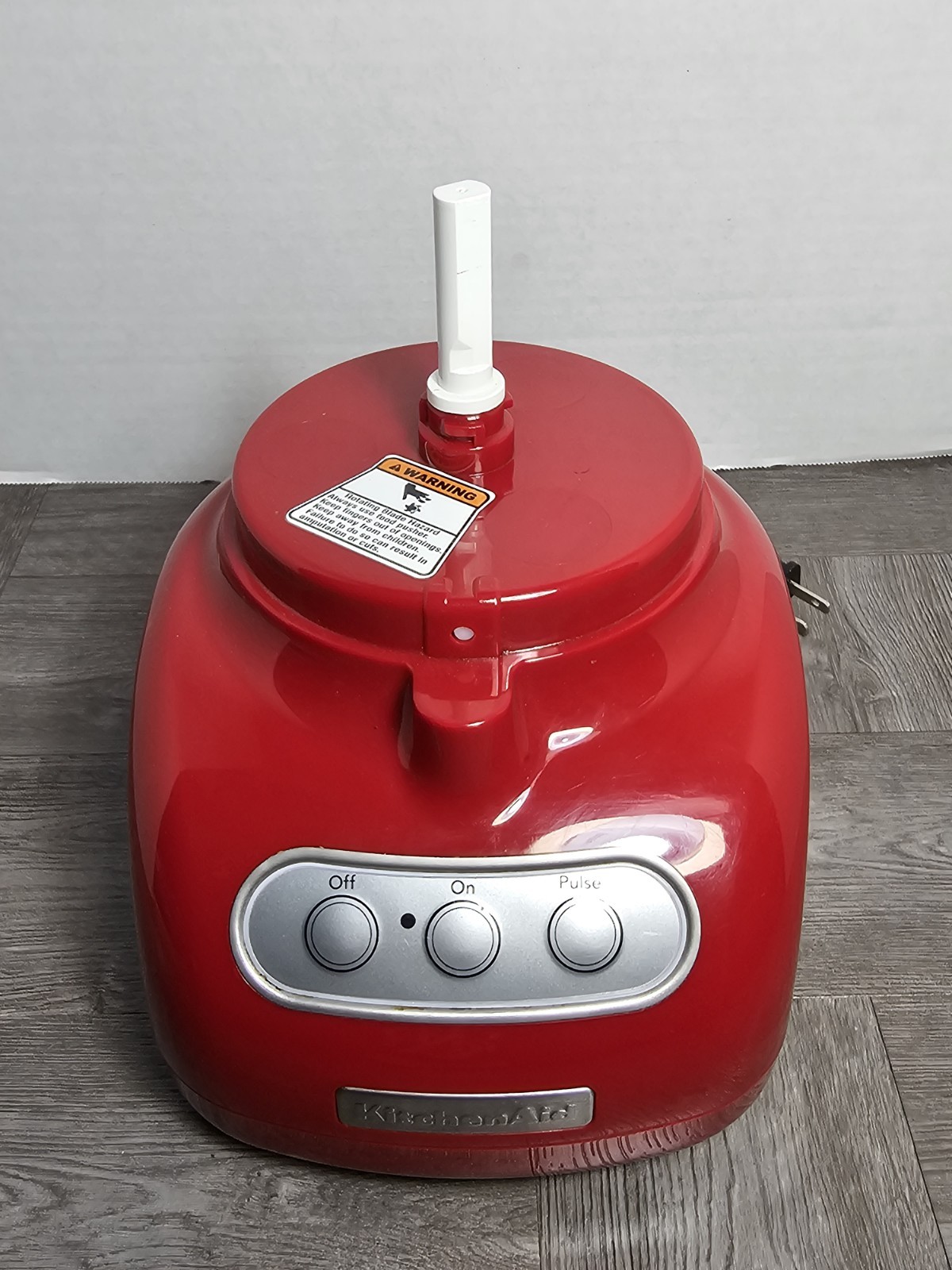 Kitchenaid Food Processor Base KFP720 ERO Red Tested Works Free Ship
