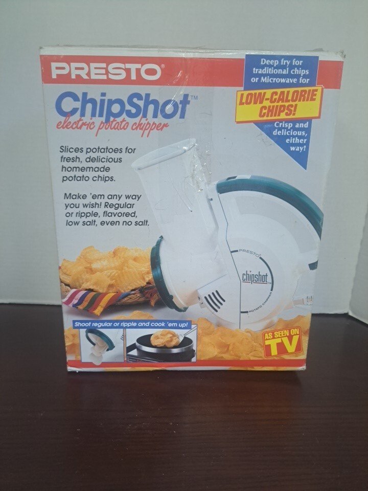 Vintage 1993 Presto Chip Shot Electric Potato Chipper