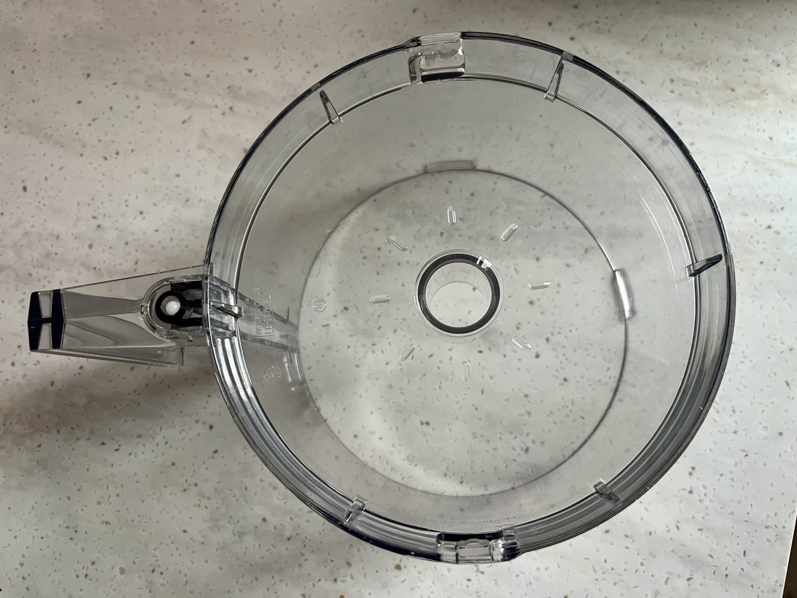 Cuisinart 7-Cup Work Bowl DLC-10 Series FP-631AGTXT-1 Clear Tritan Used