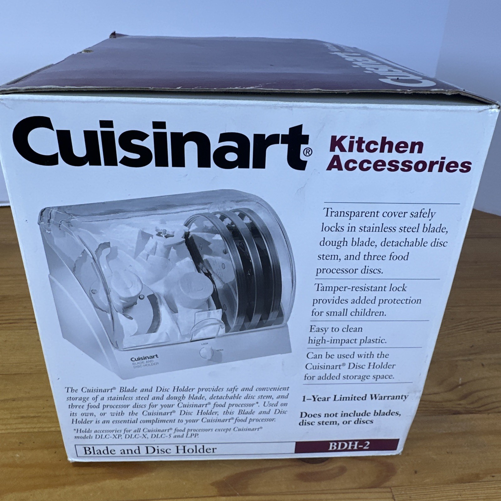 Cuisinart BDH-2 Food Processor Blade and Disc Holder