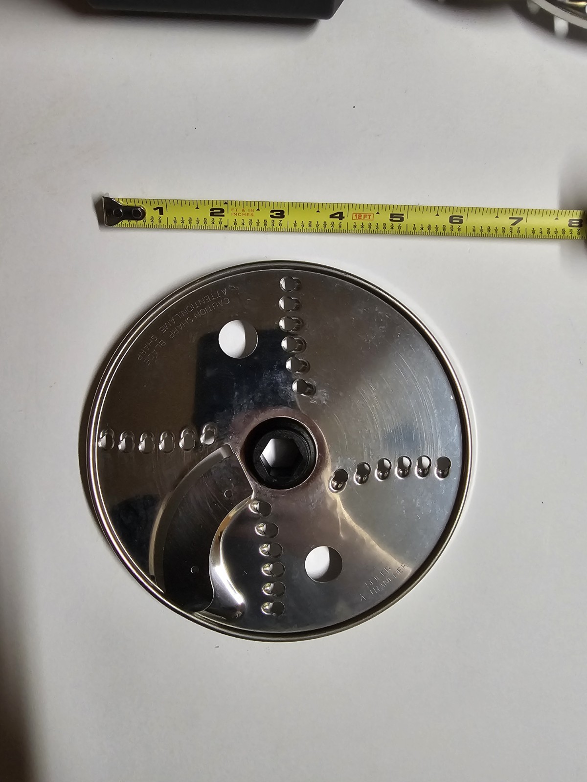 Ninja Food Processor Disc Blade Set w/storage Case Slice Shred Grate Replacement