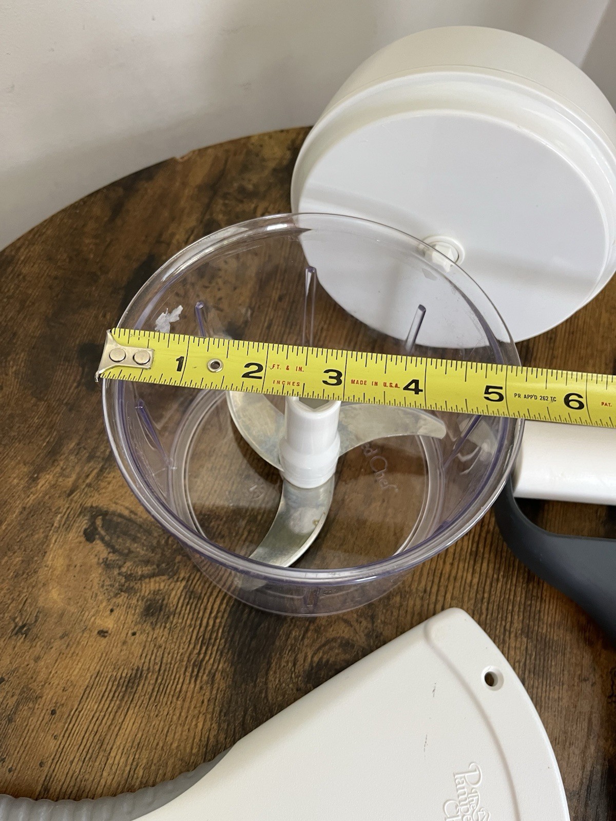 Pampered Chef 2581 Manual Food Processor w/ Shears, Can Opener, Rolling Pin