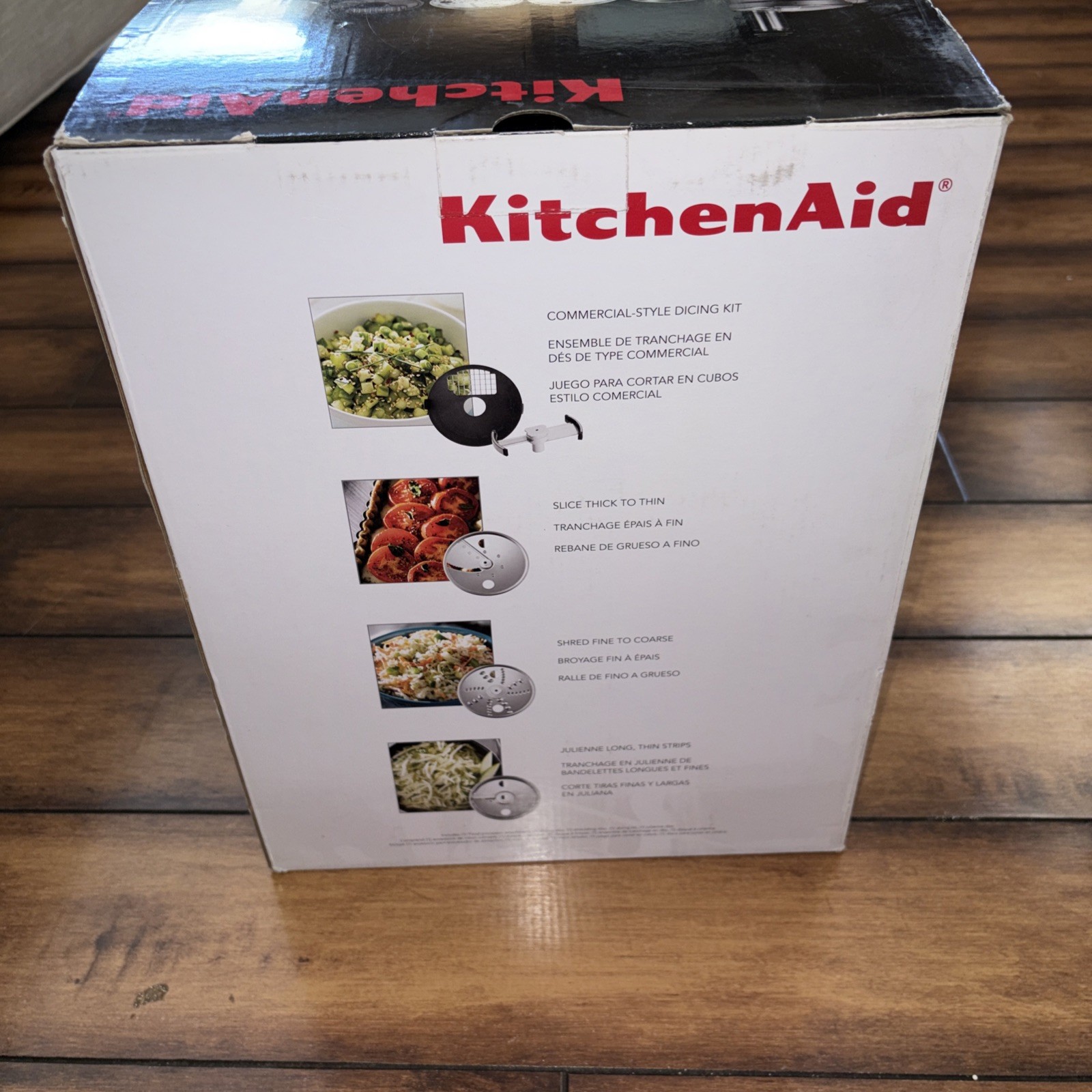 Food Processor Attachment with Dicing Kit for KitchenAid Stand Mixers KSM2FPA