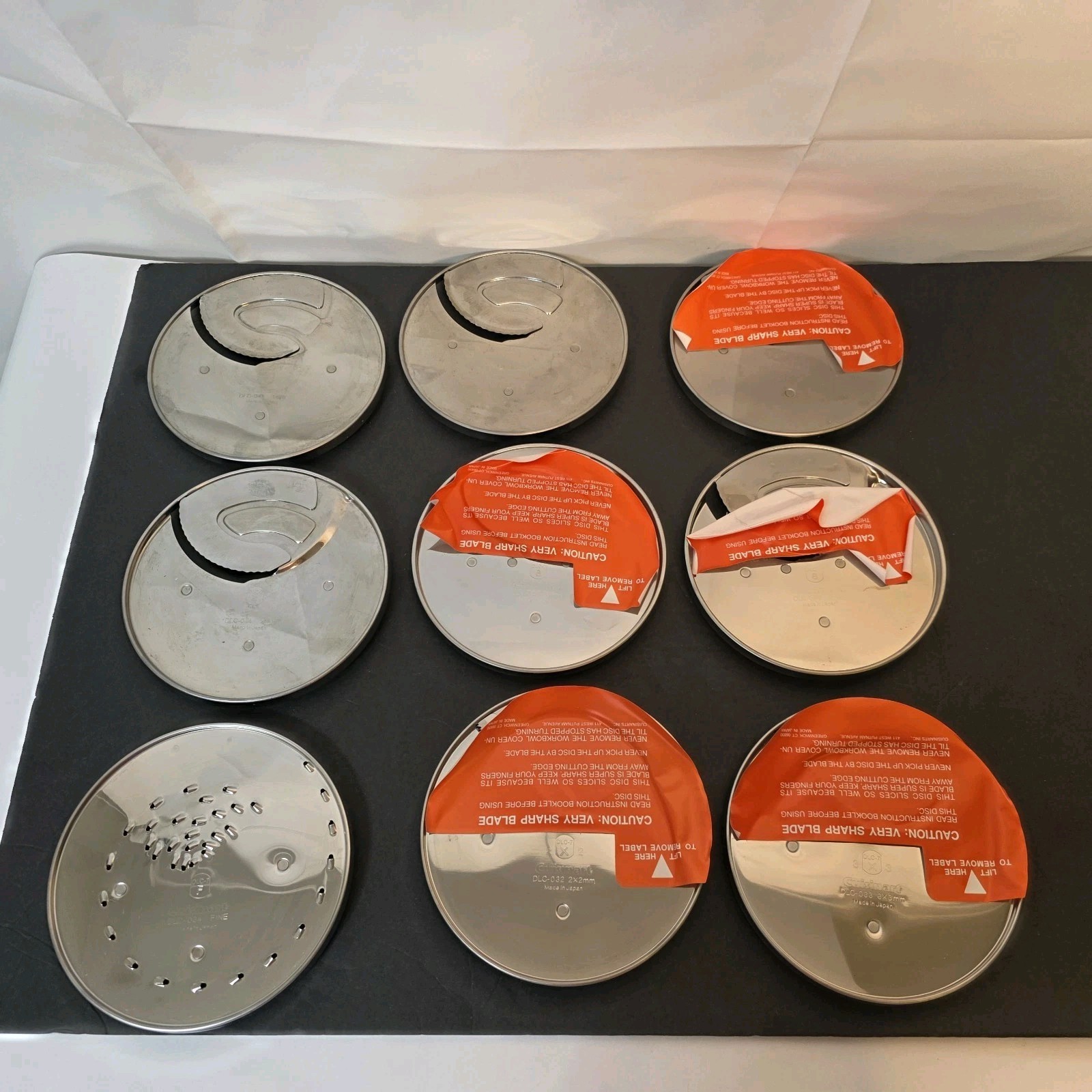 Cuisinart Food Processor DLC-7 Complete 9 Disc Set in Original Box Japan