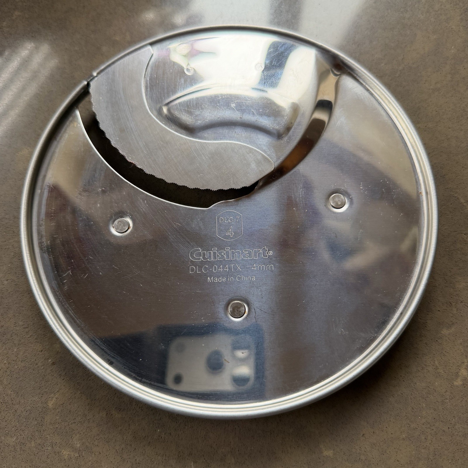 Cuisinart Slicing Disc Blade Only DLC-044TX 4mm Food Processor Attachment
