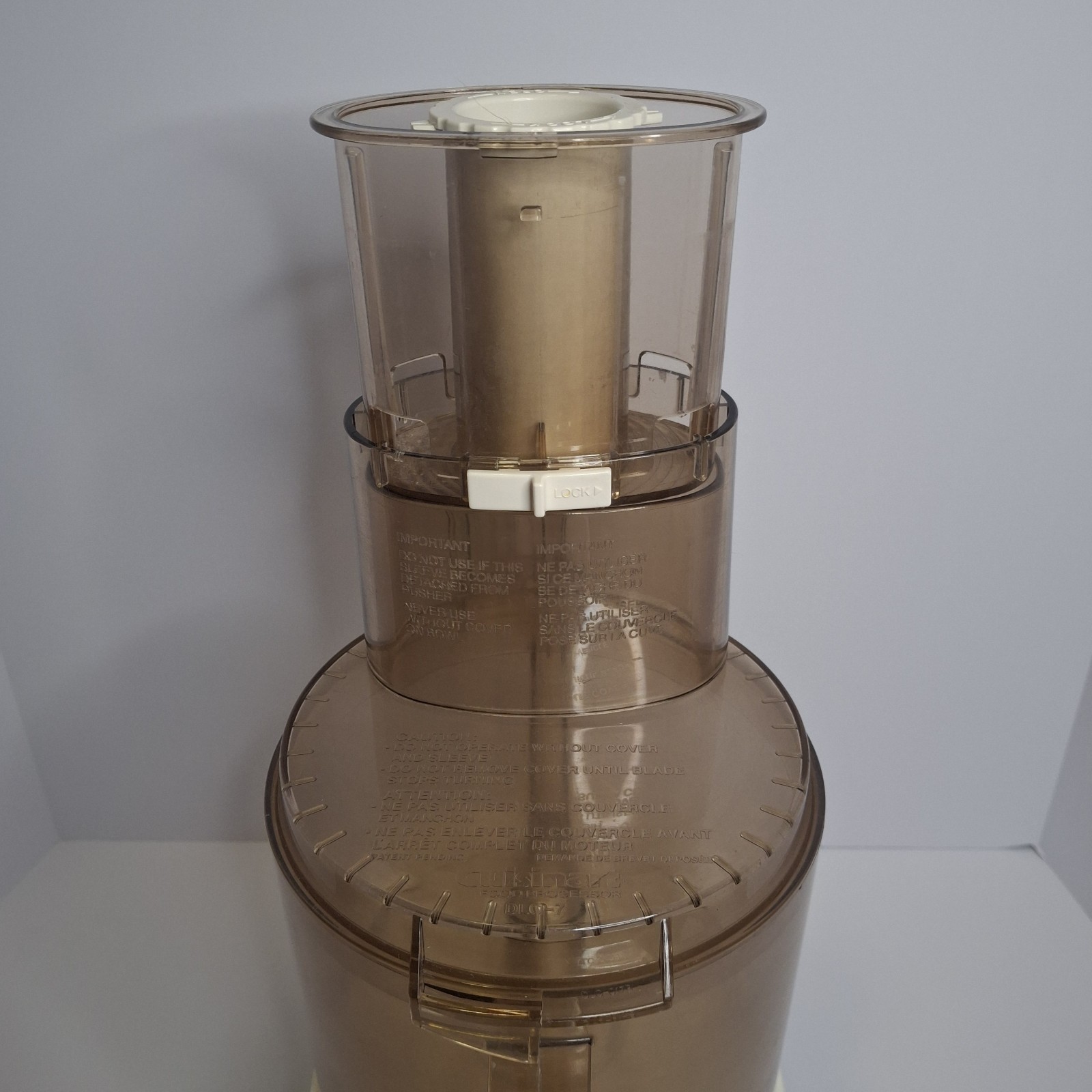 Cuisinart DLC-7 Super Pro Food Processor w/ Accessories Japan Vintage 8 Discs